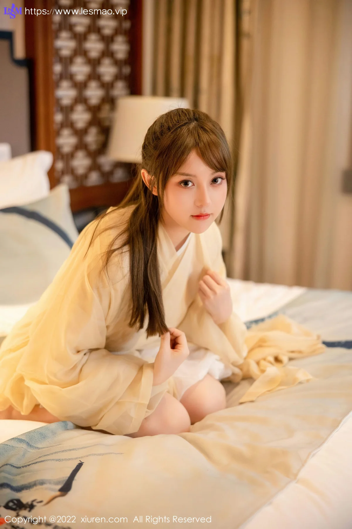 XiuRen 秀人 No.5653 豆瓣酱 白色古装服饰性感写真3 - 19