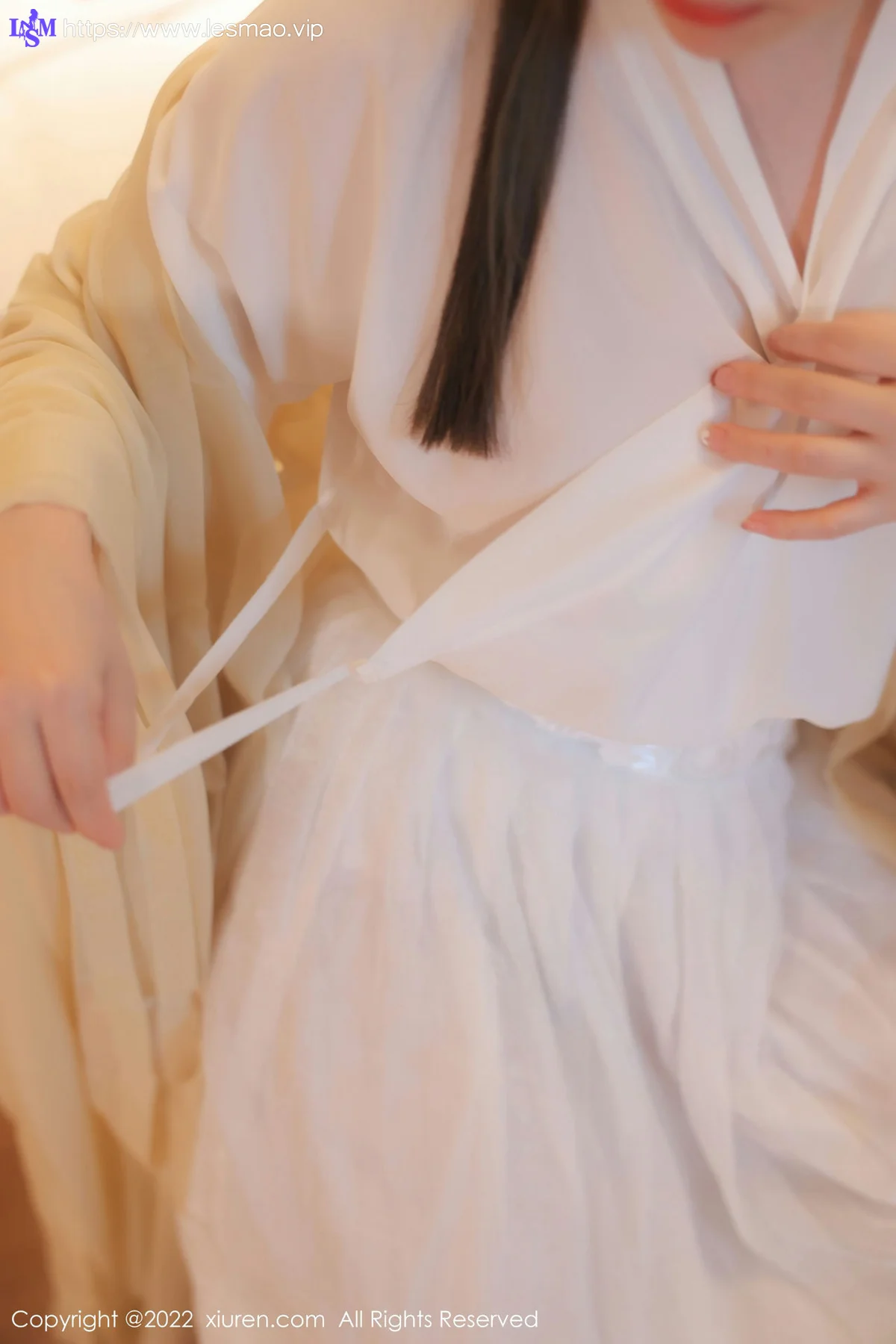 XiuRen 秀人 No.5653 豆瓣酱 白色古装服饰性感写真3 - 25