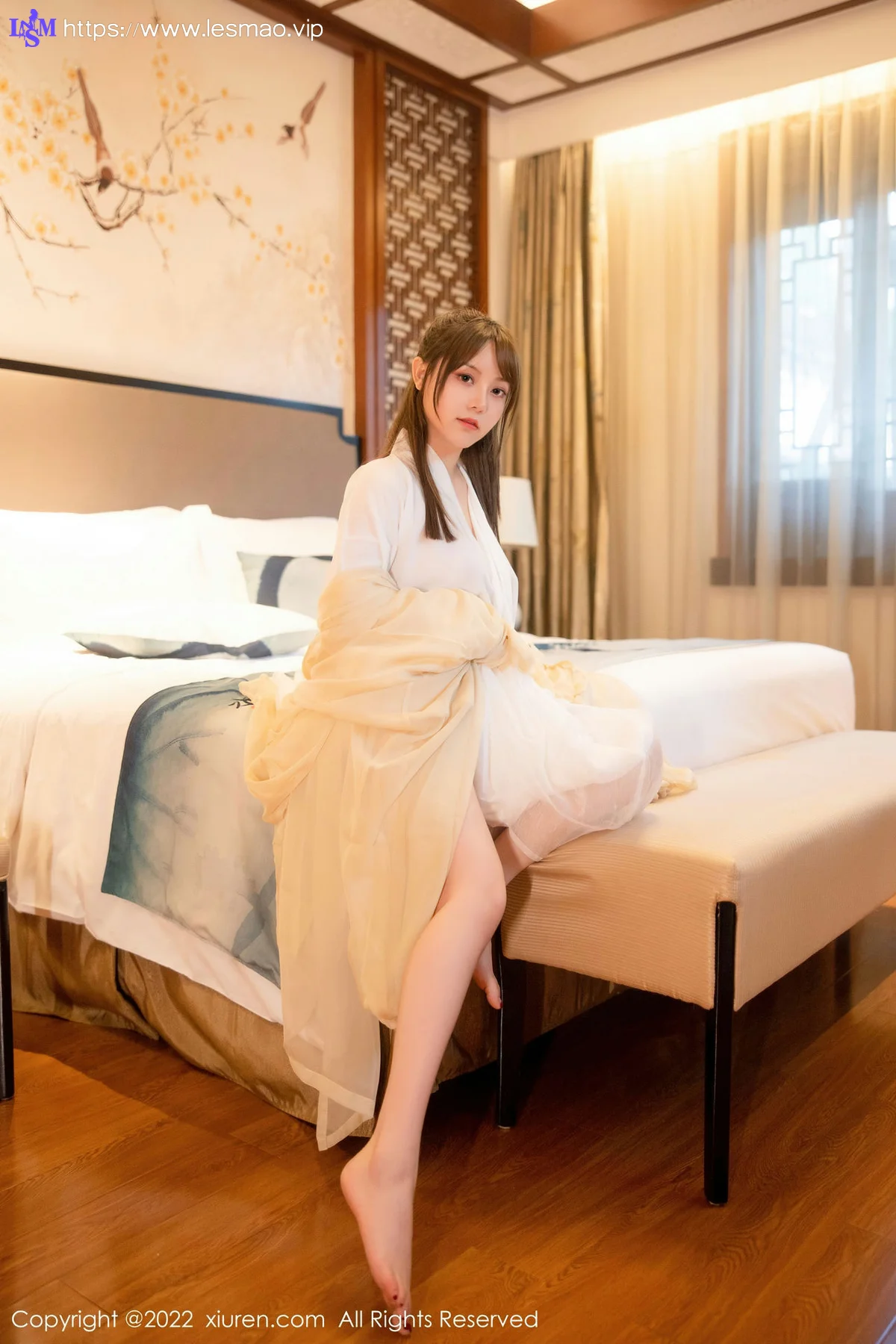 XiuRen 秀人 No.5653 豆瓣酱 白色古装服饰性感写真3 - 28