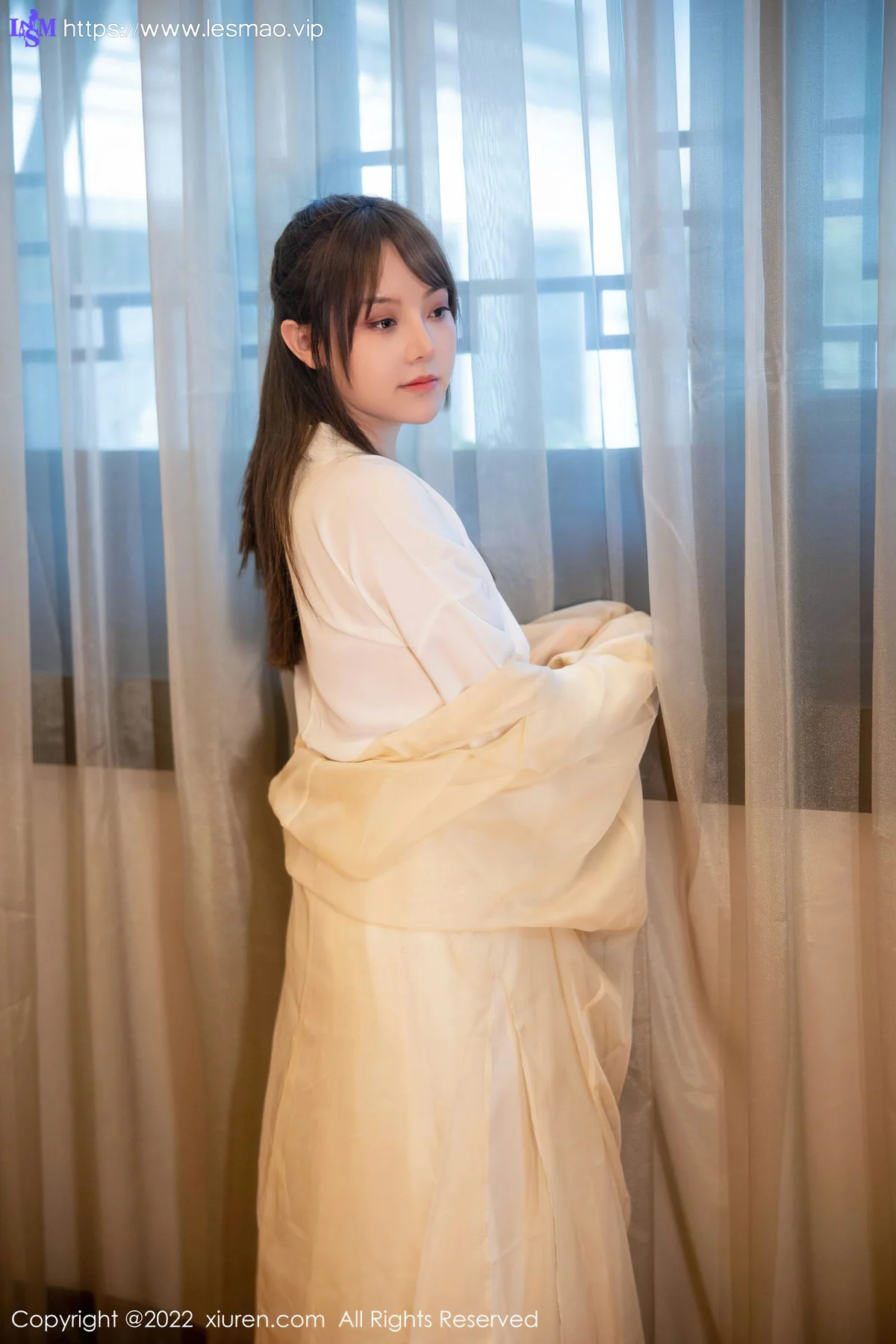 XiuRen 秀人 No.5653 豆瓣酱 白色古装服饰性感写真3 - 32
