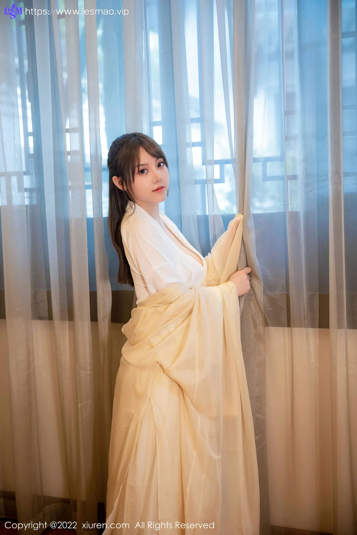XiuRen 秀人 No.5653 豆瓣酱 白色古装服饰性感写真3 - 38