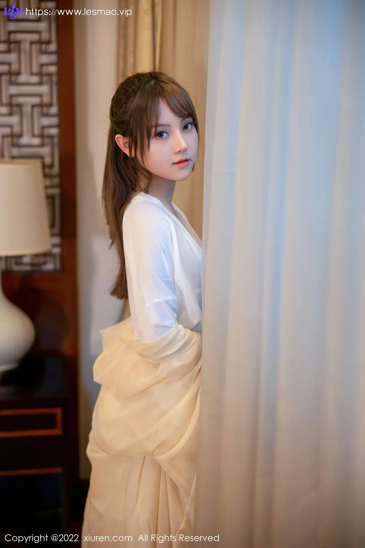 XiuRen 秀人 No.5653 豆瓣酱 白色古装服饰性感写真3 - 43