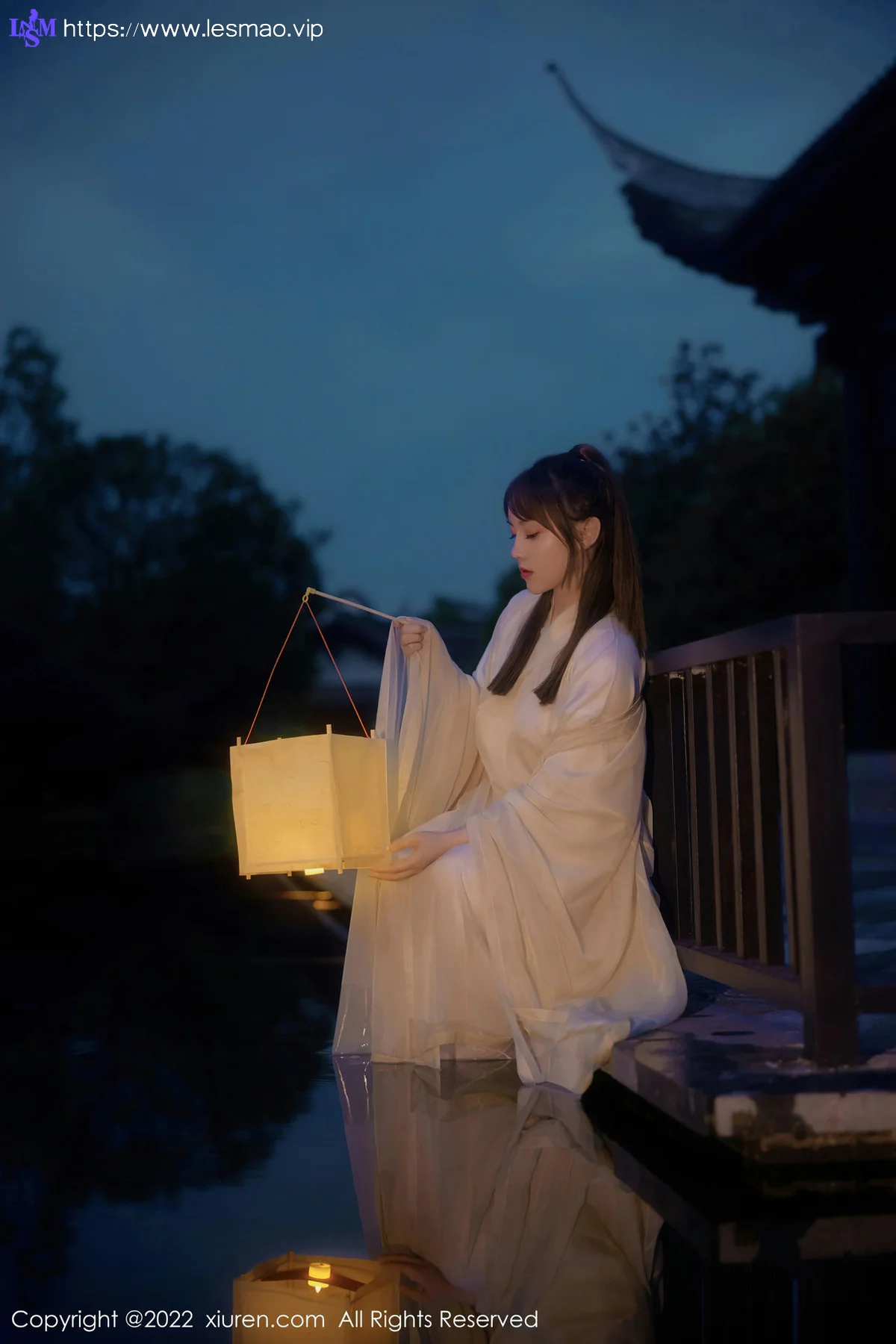 XiuRen 秀人 No.5653 豆瓣酱 白色古装服饰性感写真3 - 75