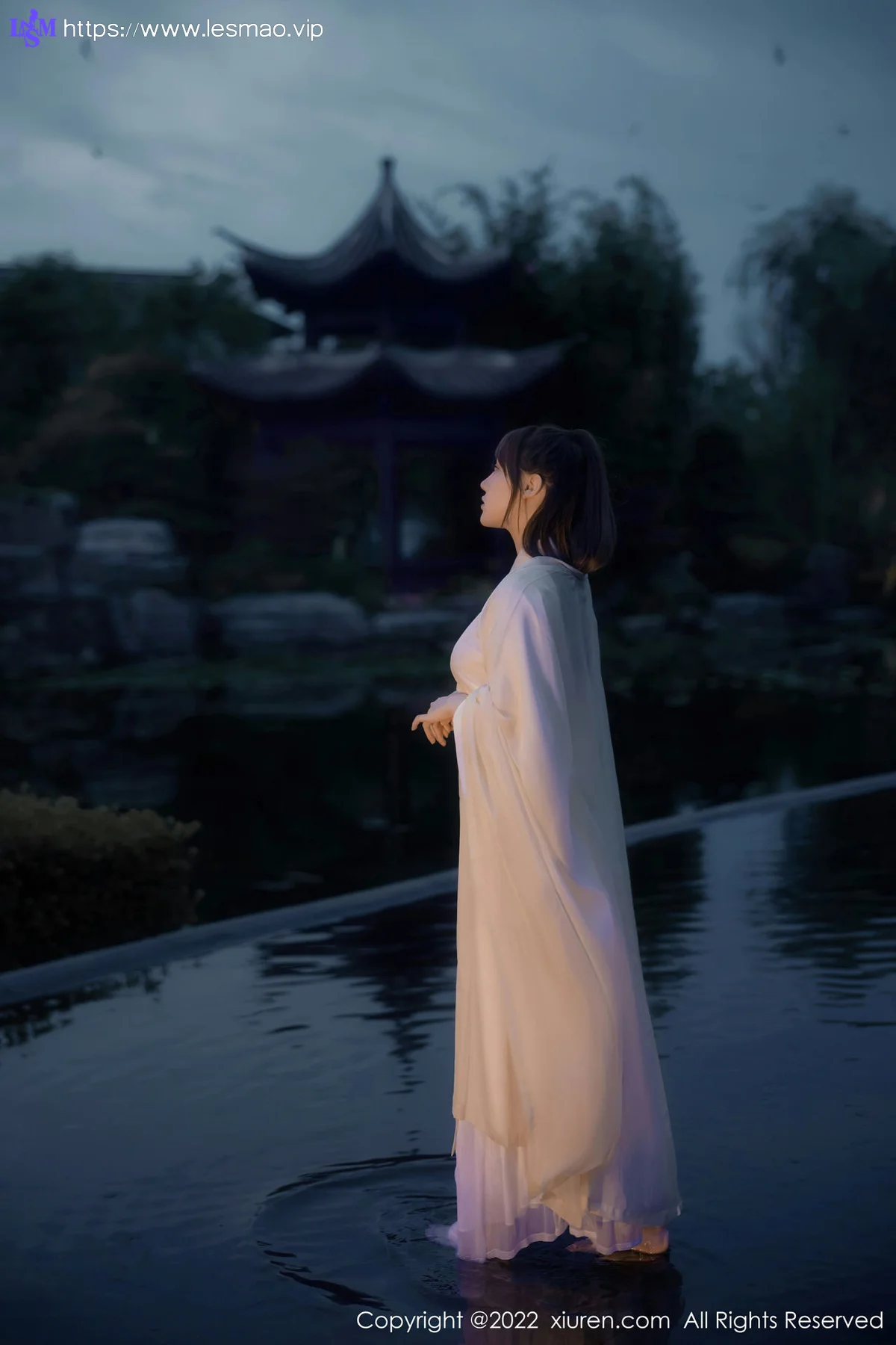 XiuRen 秀人 No.5653 豆瓣酱 白色古装服饰性感写真3 - 77