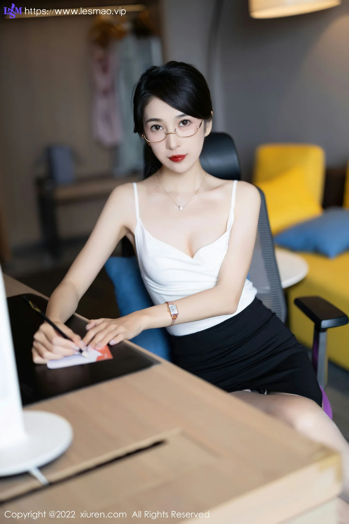 XiuRen 秀人 No.5656 林乐一 魅惑灰丝性感写真1 - 14