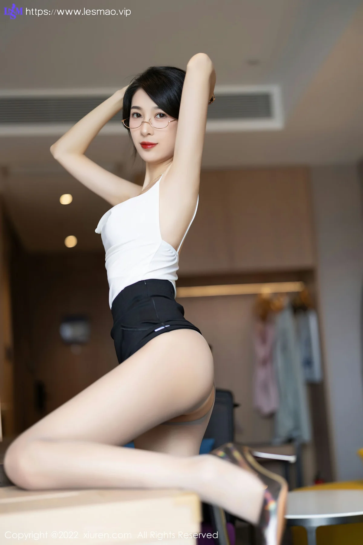 XiuRen 秀人 No.5656 林乐一 魅惑灰丝性感写真1 - 30