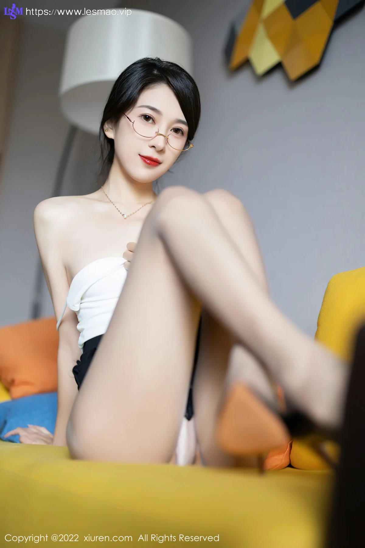 XiuRen 秀人 No.5656 林乐一 魅惑灰丝性感写真1 - 45