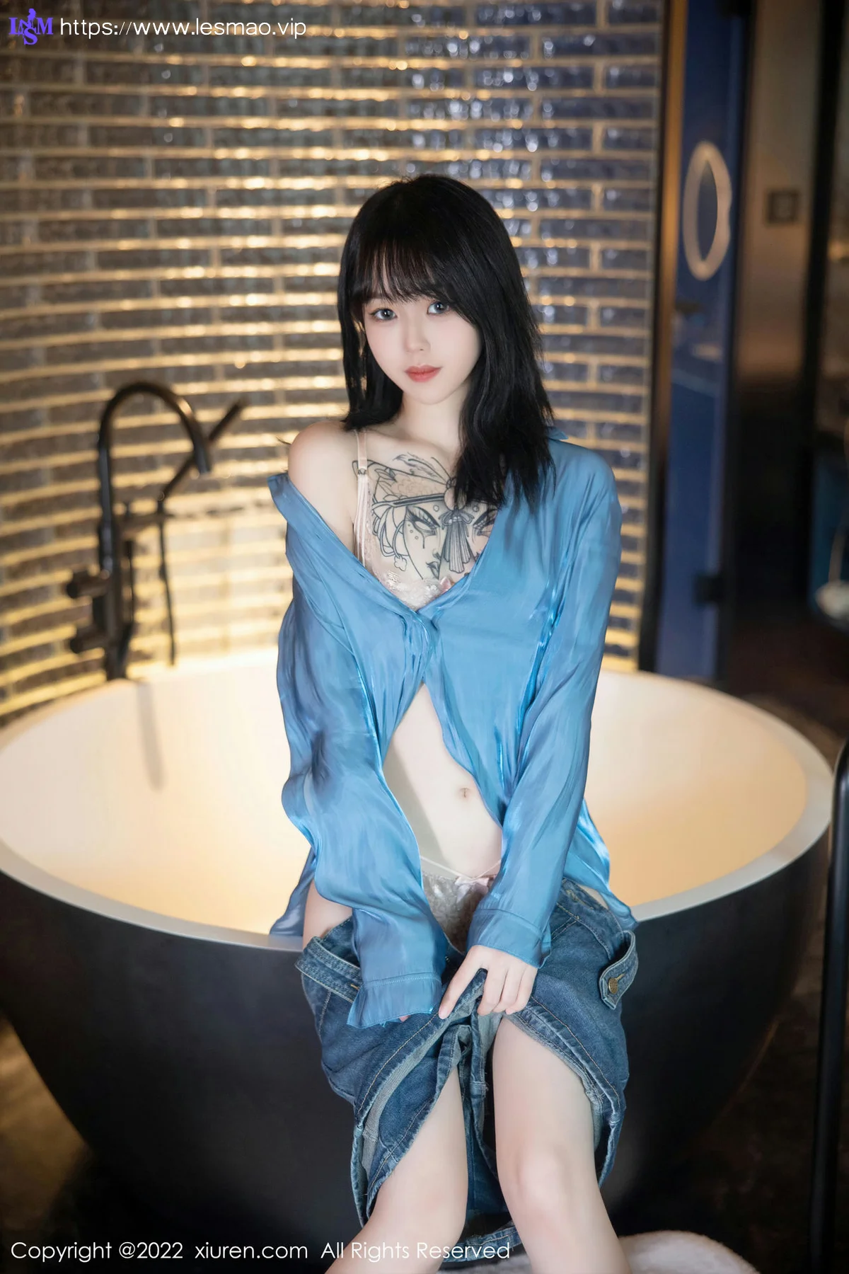XiuRen 秀人 No.5662 奶瓶. 牛仔短裙性感写真3 - 29