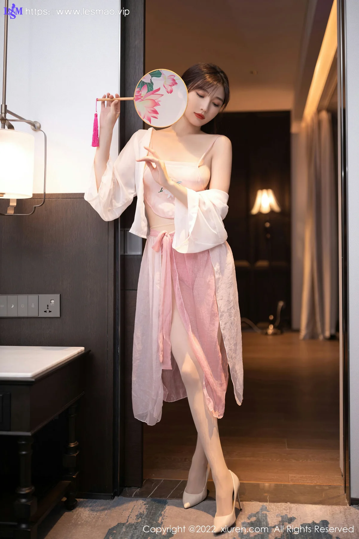 XiuRen 秀人 No.5666 陆萱萱 粉色古装服饰性感私房111 - 15
