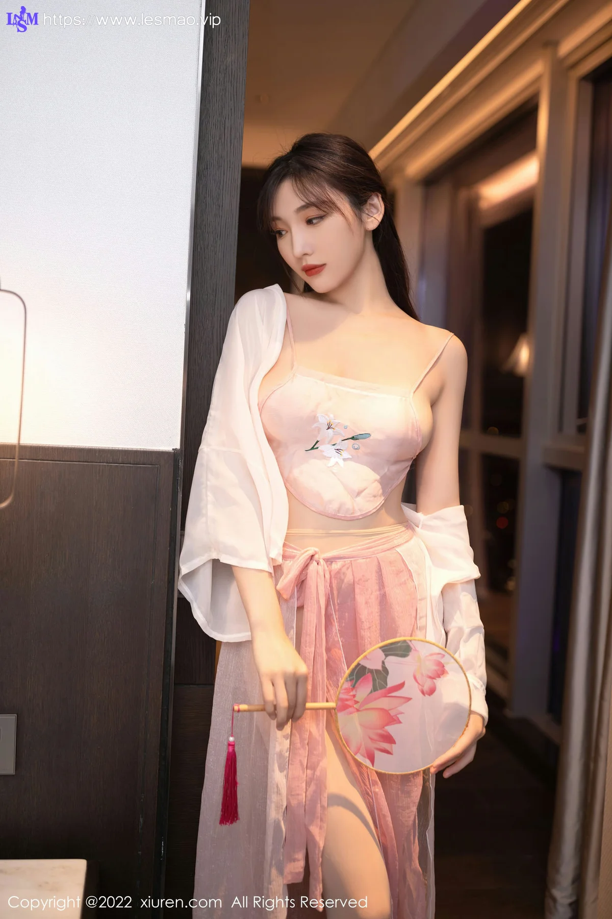 XiuRen 秀人 No.5666 陆萱萱 粉色古装服饰性感私房111 - 16