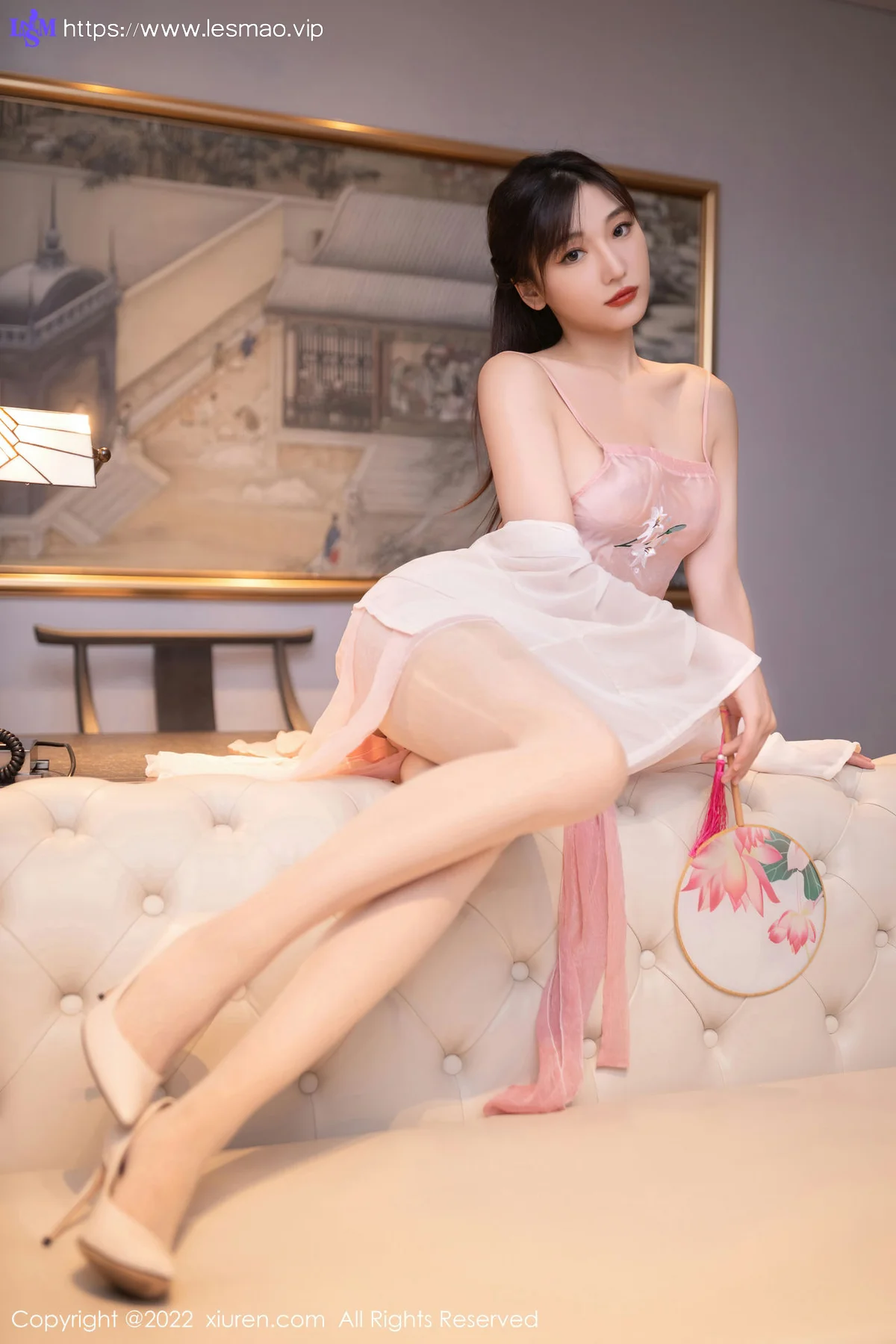 XiuRen 秀人 No.5666 陆萱萱 粉色古装服饰性感私房111 - 20
