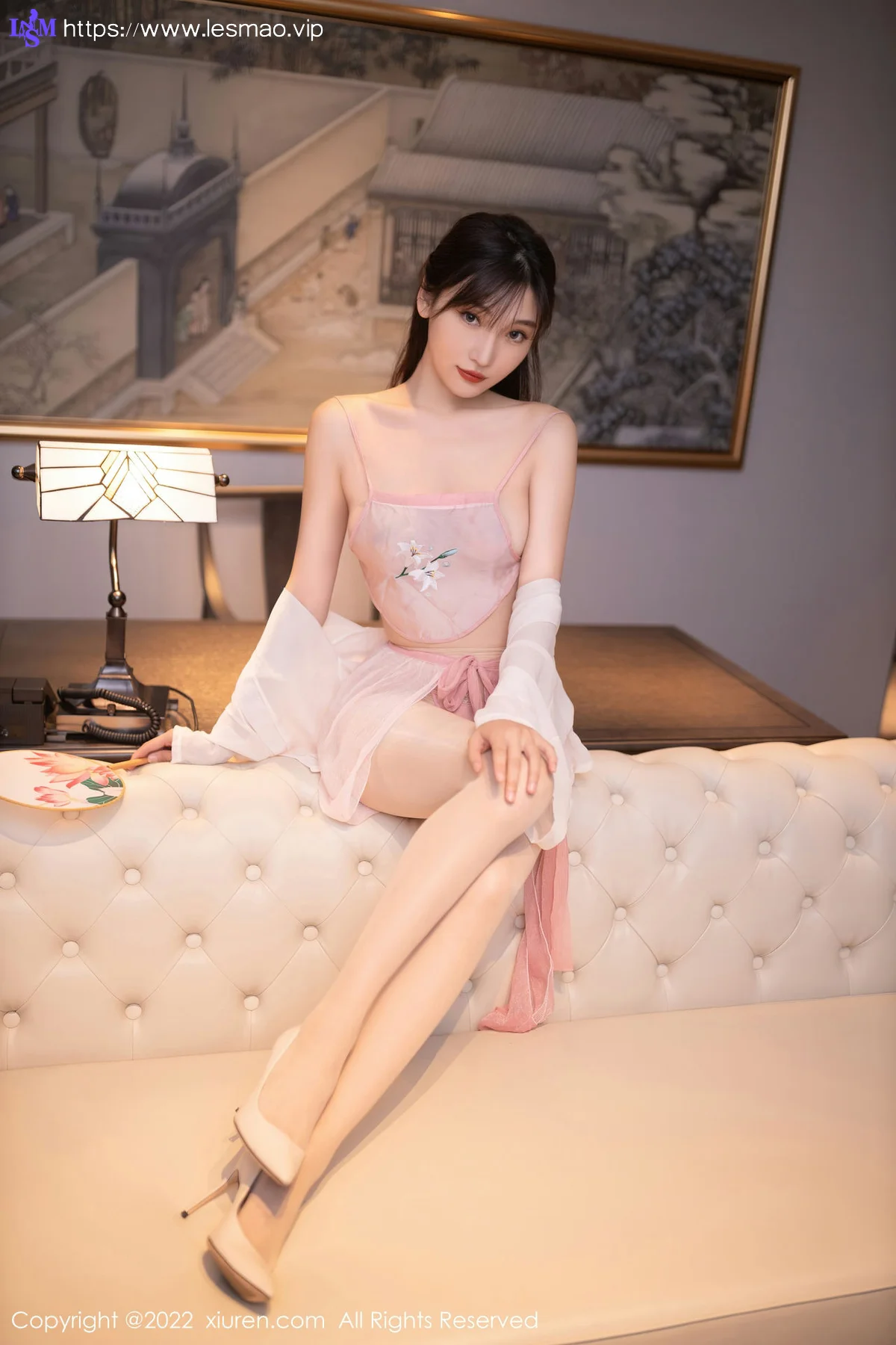 XiuRen 秀人 No.5666 陆萱萱 粉色古装服饰性感私房111 - 22