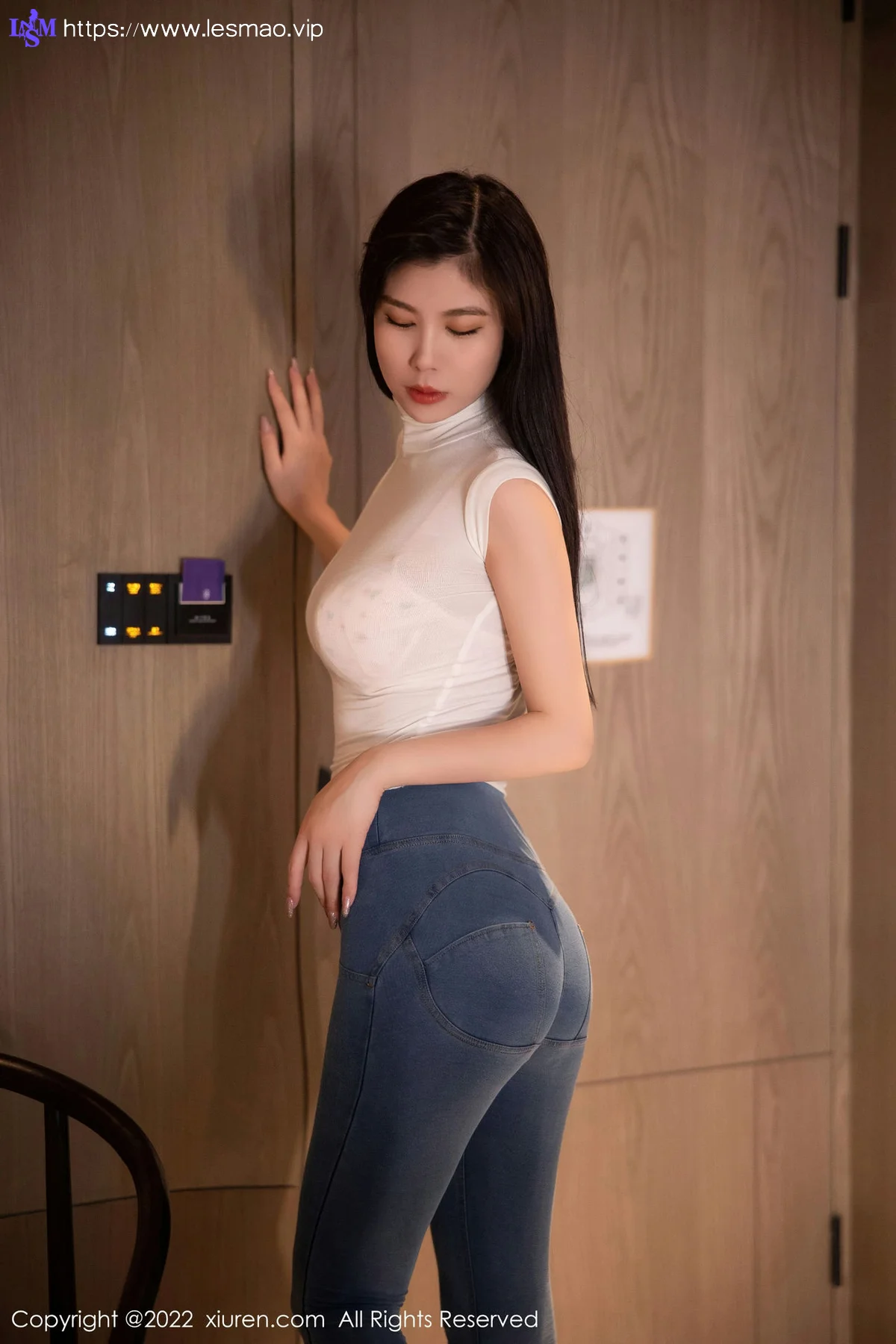 XiuRen 秀人 No.5677 李雅柔182CM 透视花点内衣性感写真3 - 21