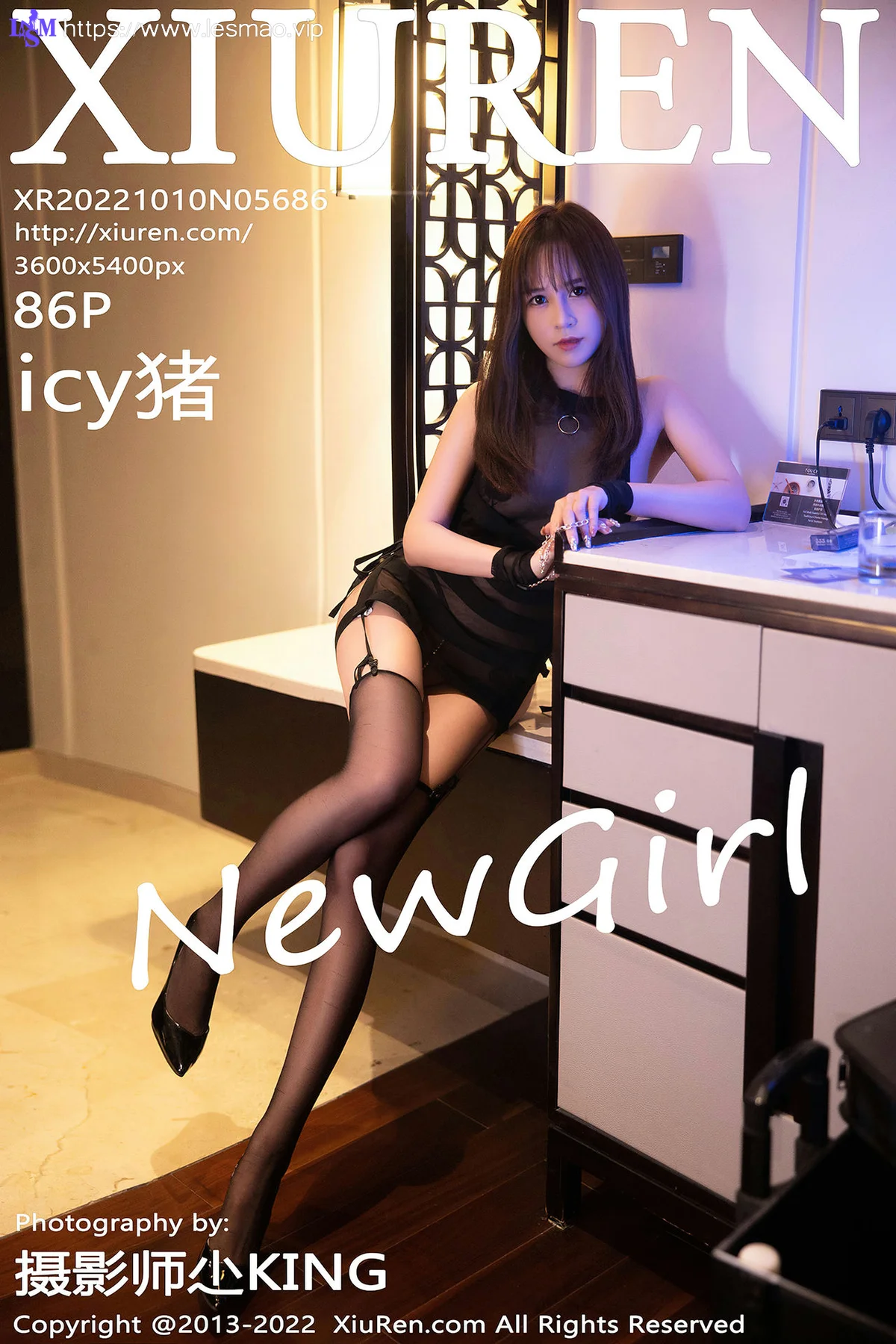 XiuRen 秀人 No.5686 icy猪 新人首套写真清透薄纱服饰 - 87