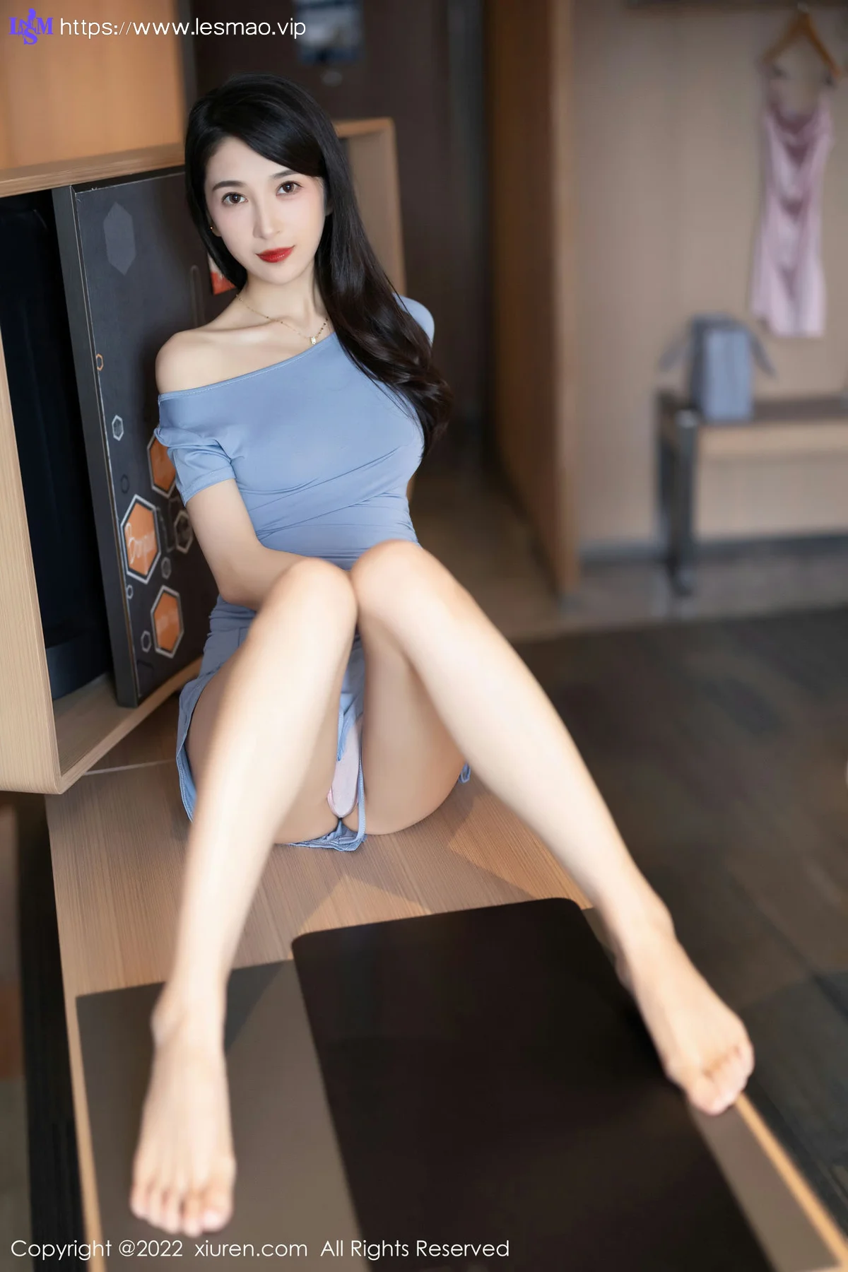 XiuRen 秀人 No.5692 林乐一 粉色睡裙性感写真2 - 30
