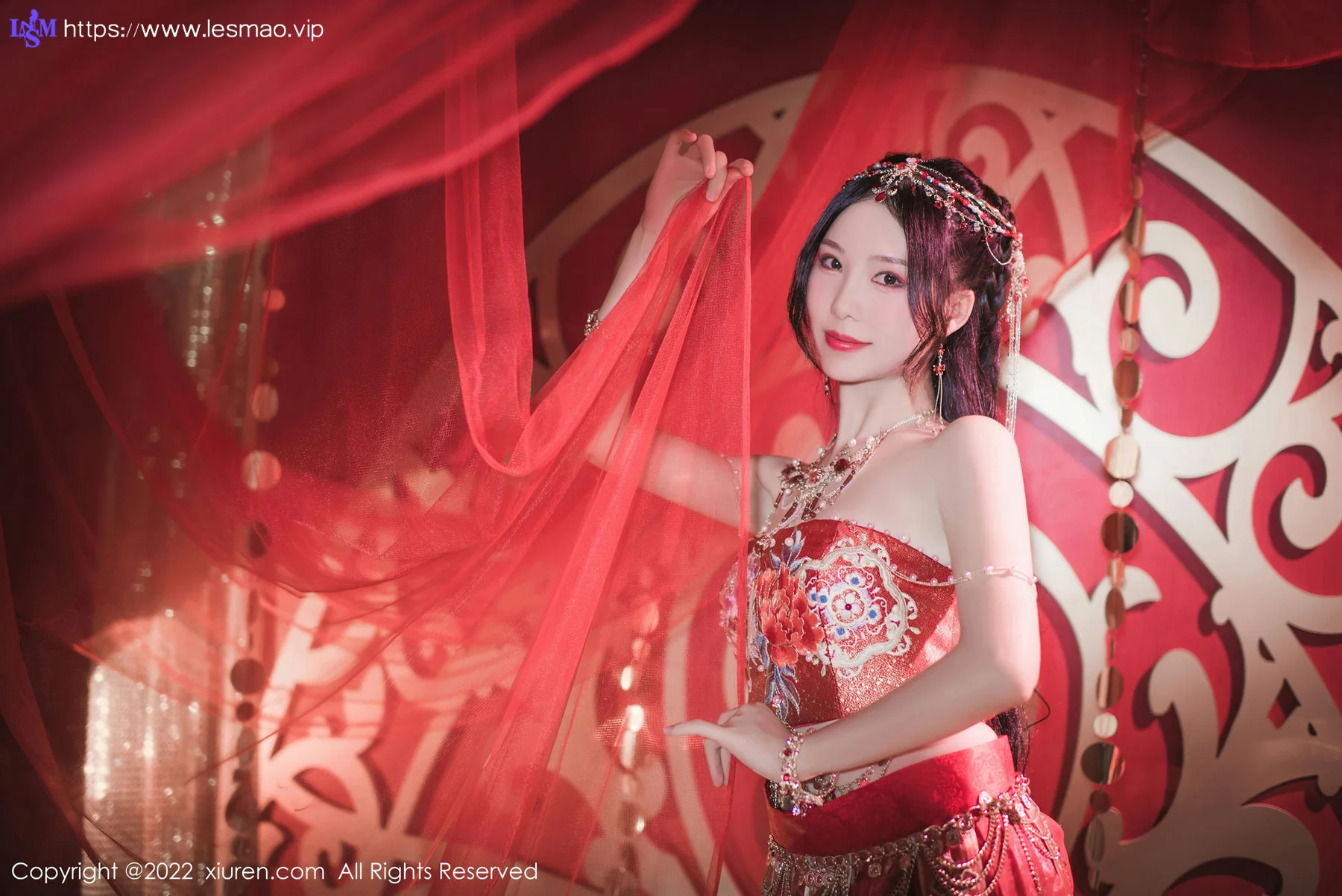 XiuRen 秀人 No.5699 利世 西域舞娘扮演性感写真1 - 16