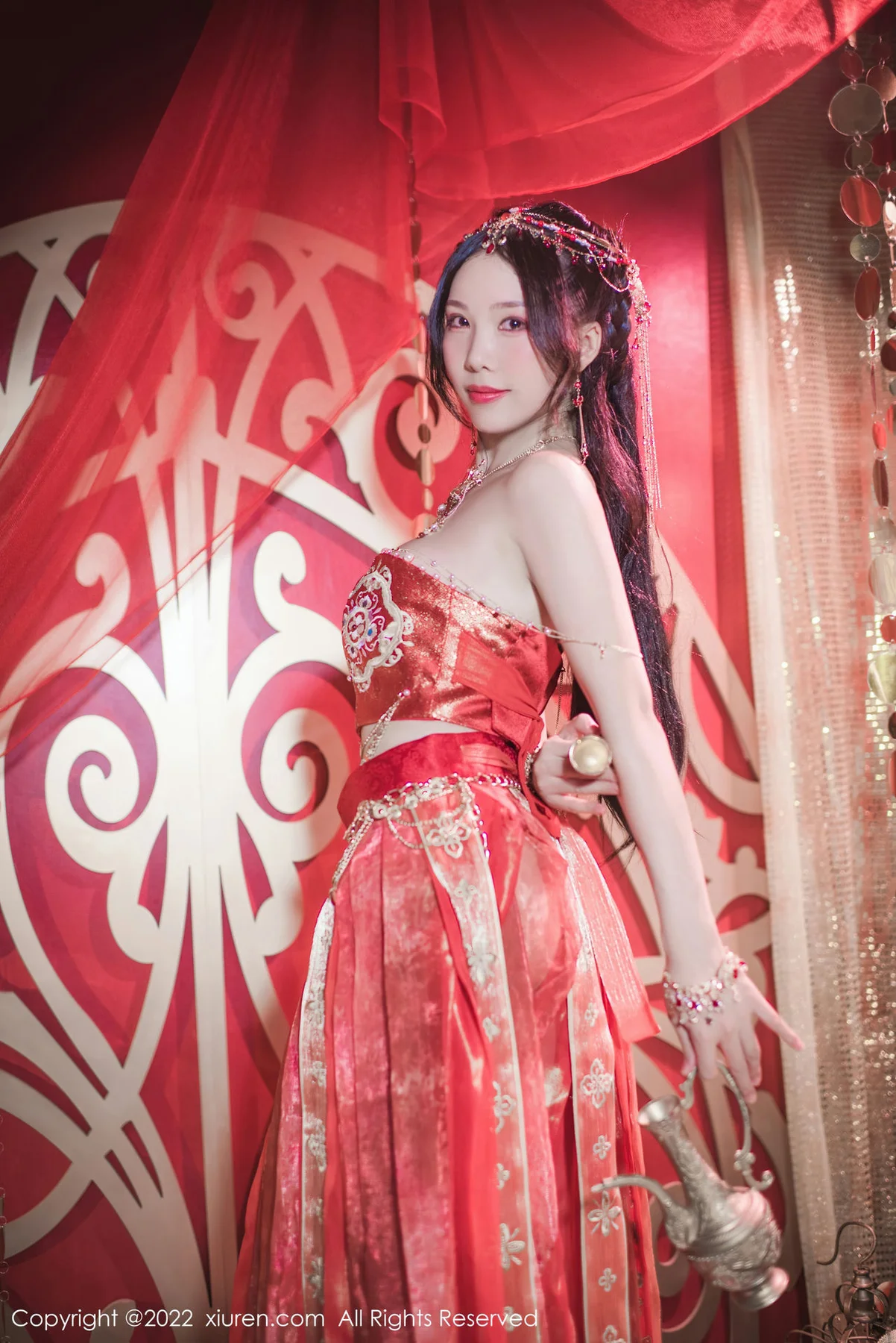 XiuRen 秀人 No.5699 利世 西域舞娘扮演性感写真1 - 28