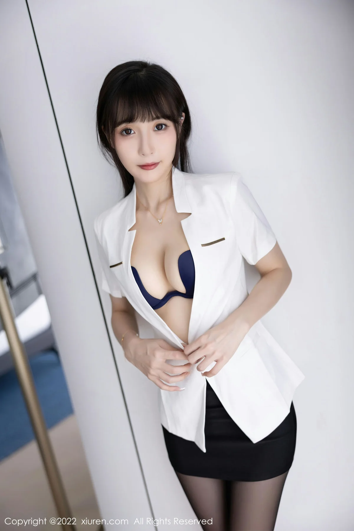XiuRen 秀人 No.5700 林星阑 黑色短裙性感写真 - 24