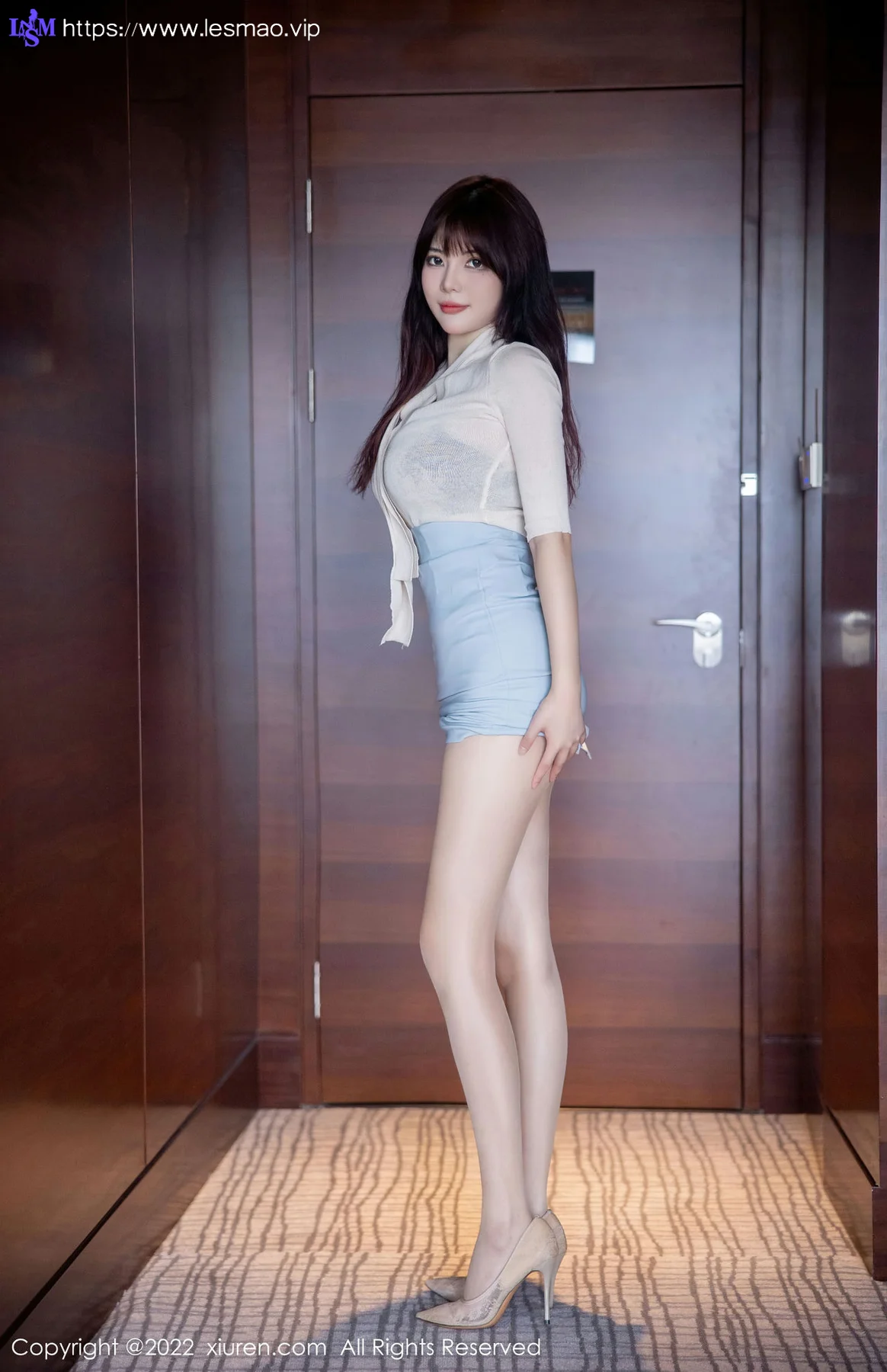 XiuRen 秀人 No.5704 Arude薇薇 黑色蕾丝内衣性感写真 - 16