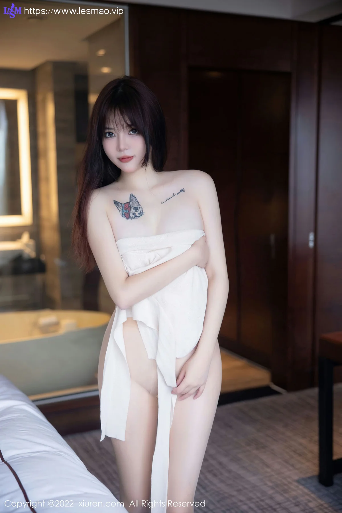 XiuRen 秀人 No.5704 Arude薇薇 黑色蕾丝内衣性感写真 - 73