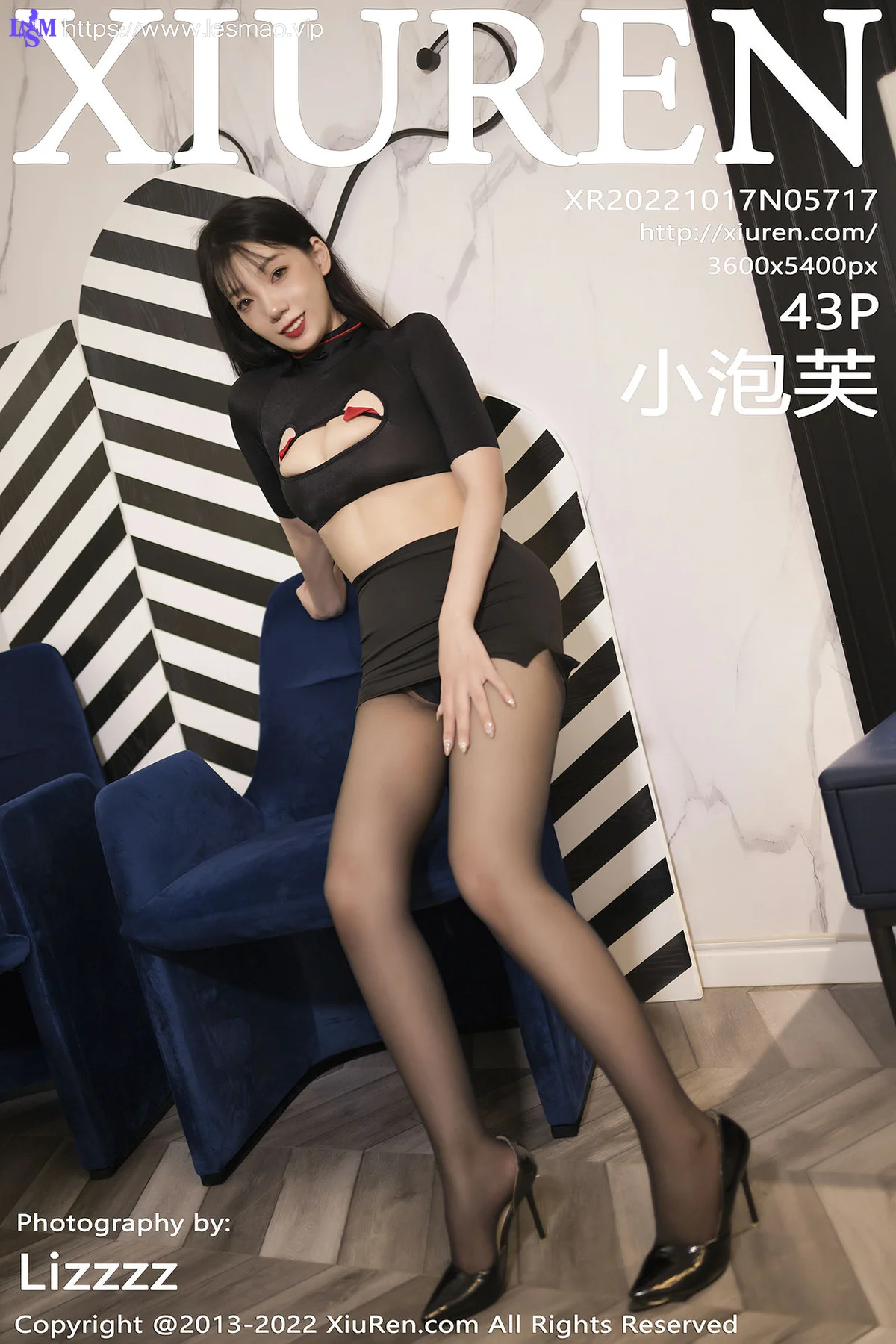 XiuRen 秀人 No.5717 小泡芙 新人短裙性感写真 - 44
