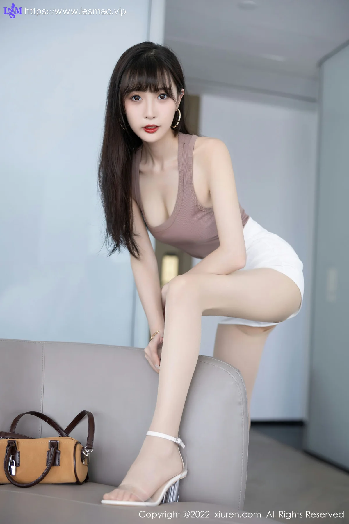 XiuRen 秀人 No.5724 林星阑 高开叉服饰性感写真11 - 14