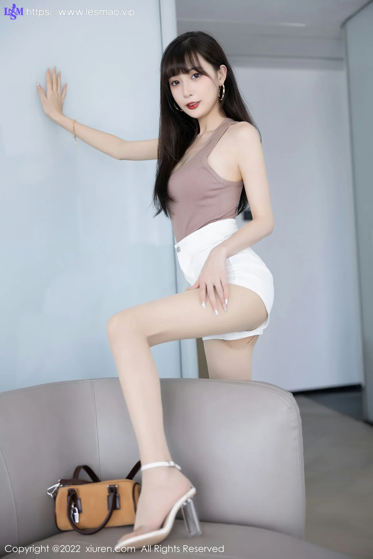 XiuRen 秀人 No.5724 林星阑 高开叉服饰性感写真11 - 15