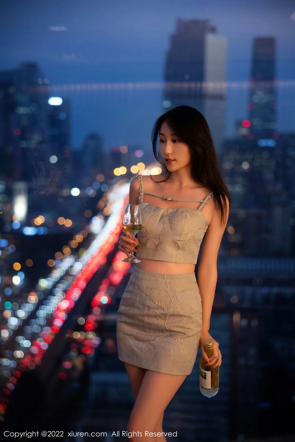 XiuRen 秀人 No.5734 薇薇酱 红色蕾丝内衣第二套写真 - 83