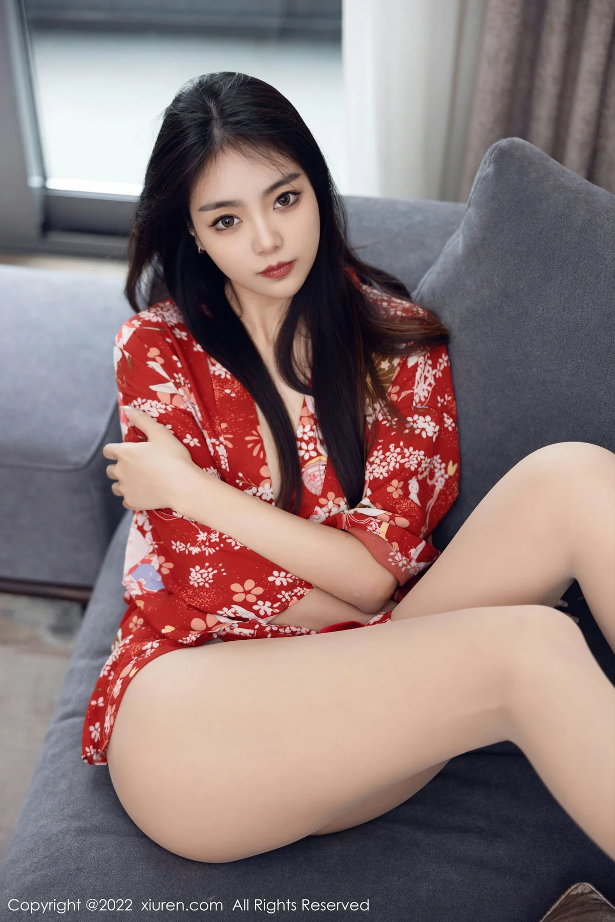 XiuRen 秀人 No.5736 可樂Vicky 视觉体验妩媚十足性感写真33 - 36