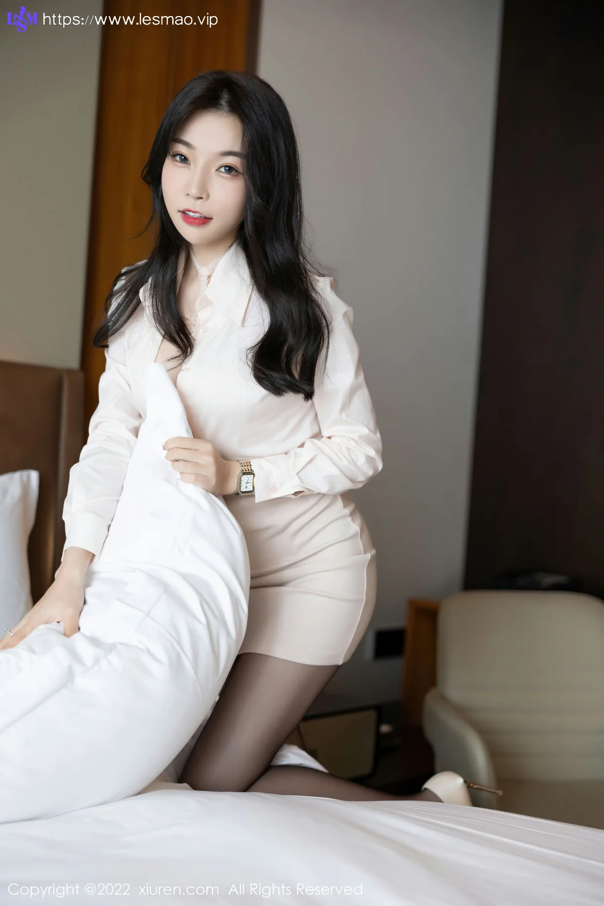 XiuRen 秀人 No.5737  徐莉芝Booty 魅惑黑丝性感十足1 - 16