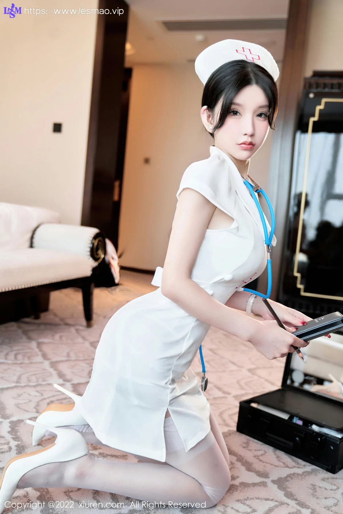 XiuRen 秀人 No.5746  周于希Sally 角色扮演贴身护士成都珠海心愿旅拍 - 23