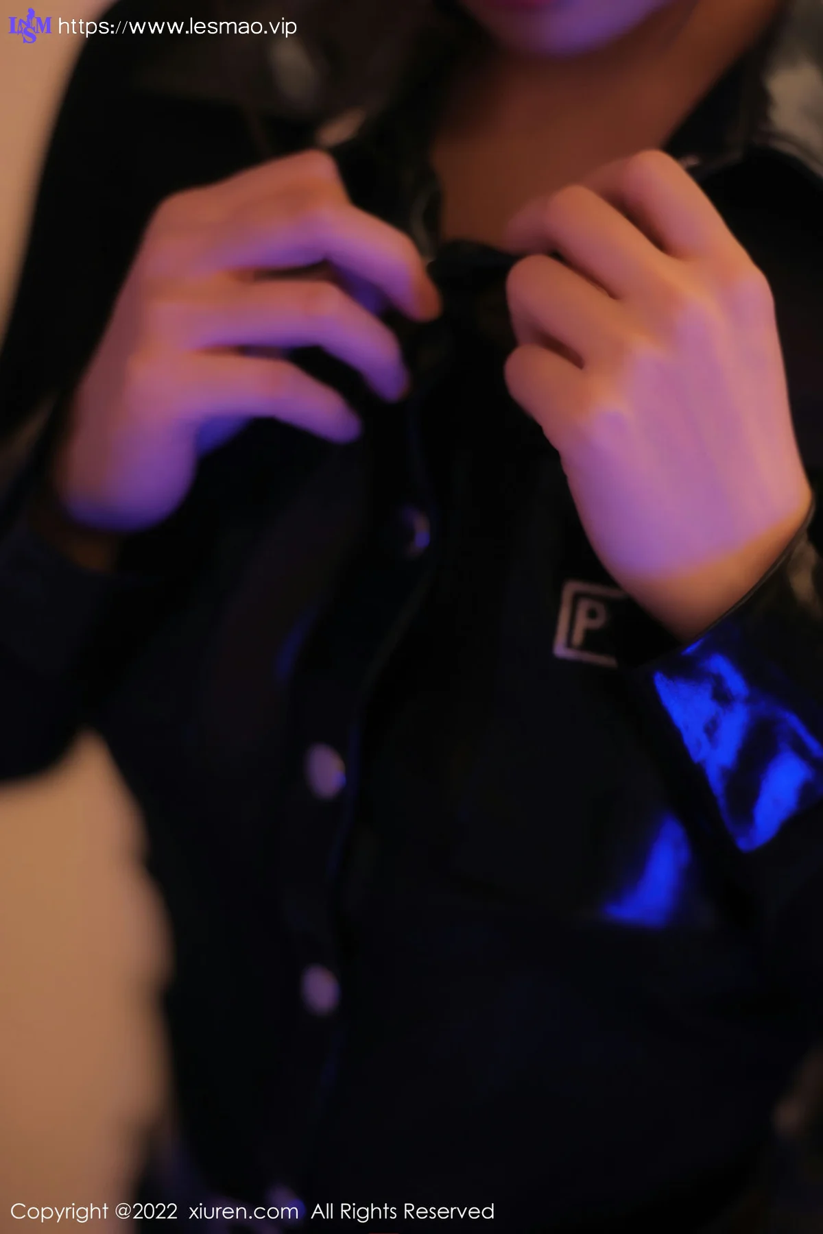 XiuRen 秀人 No.5750 周jojobaby 黑色情趣警官制服性感私房33 - 14