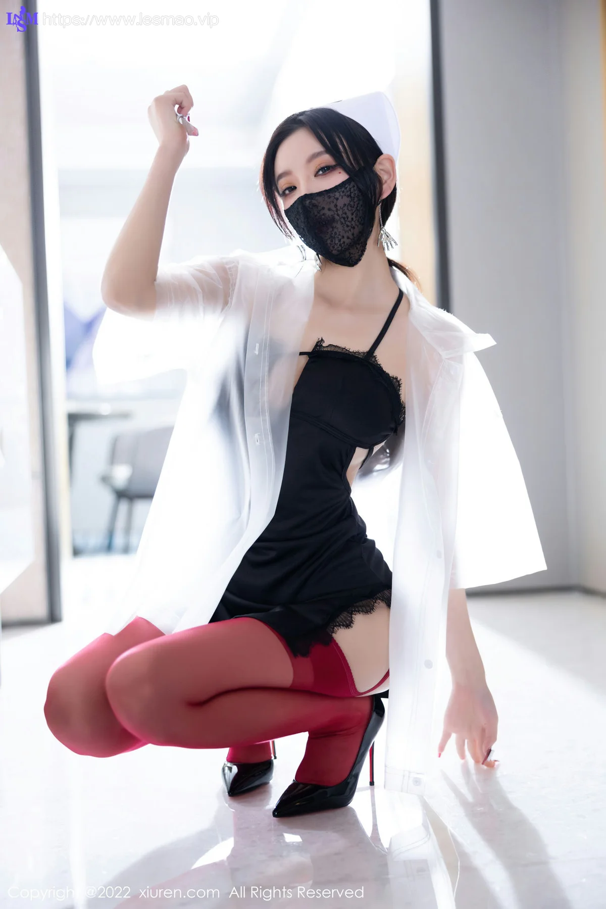 XiuRen 秀人 No.5751 杨晨晨万圣节主题拍摄私房写真 - 9