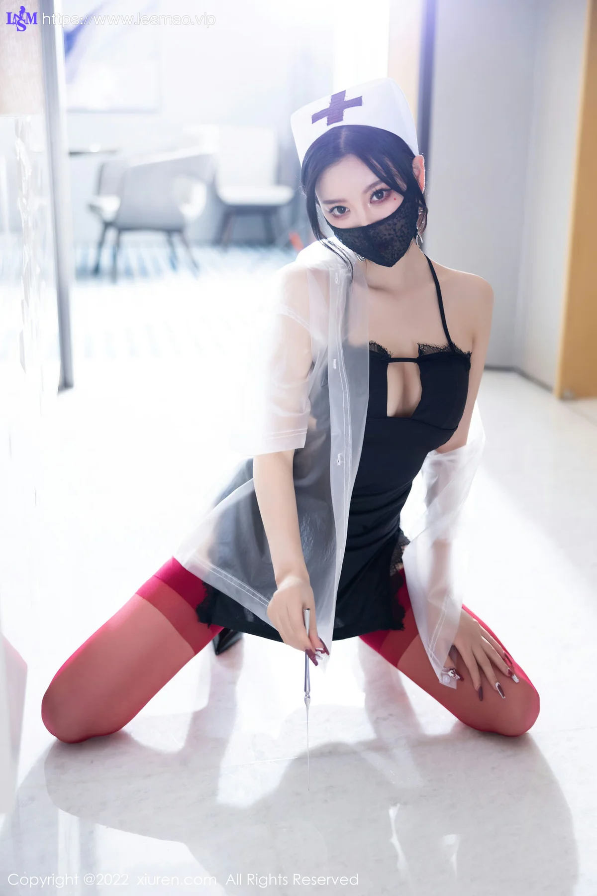 XiuRen 秀人 No.5751 杨晨晨万圣节主题拍摄私房写真 - 12