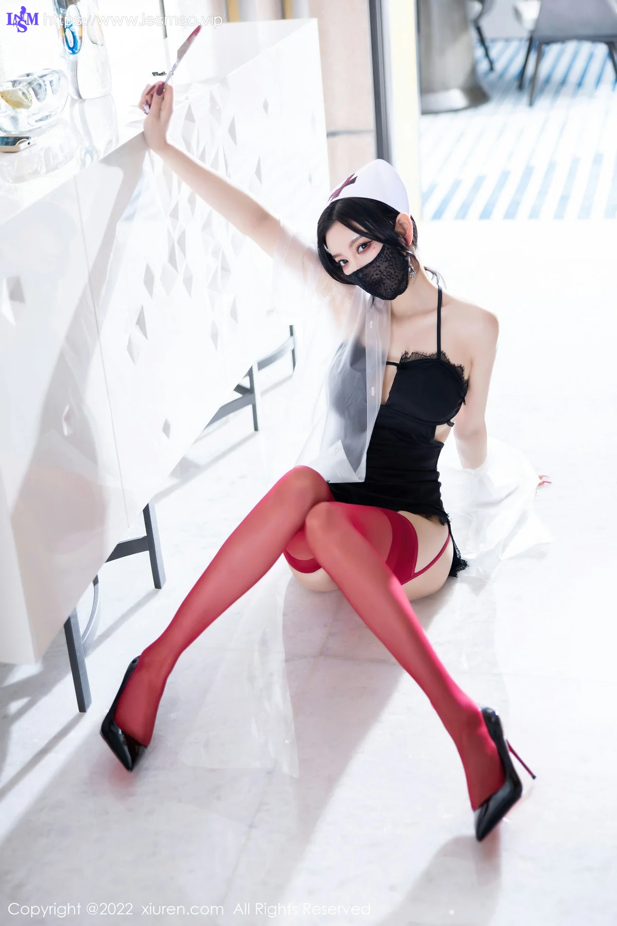 XiuRen 秀人 No.5751 杨晨晨万圣节主题拍摄私房写真 - 15