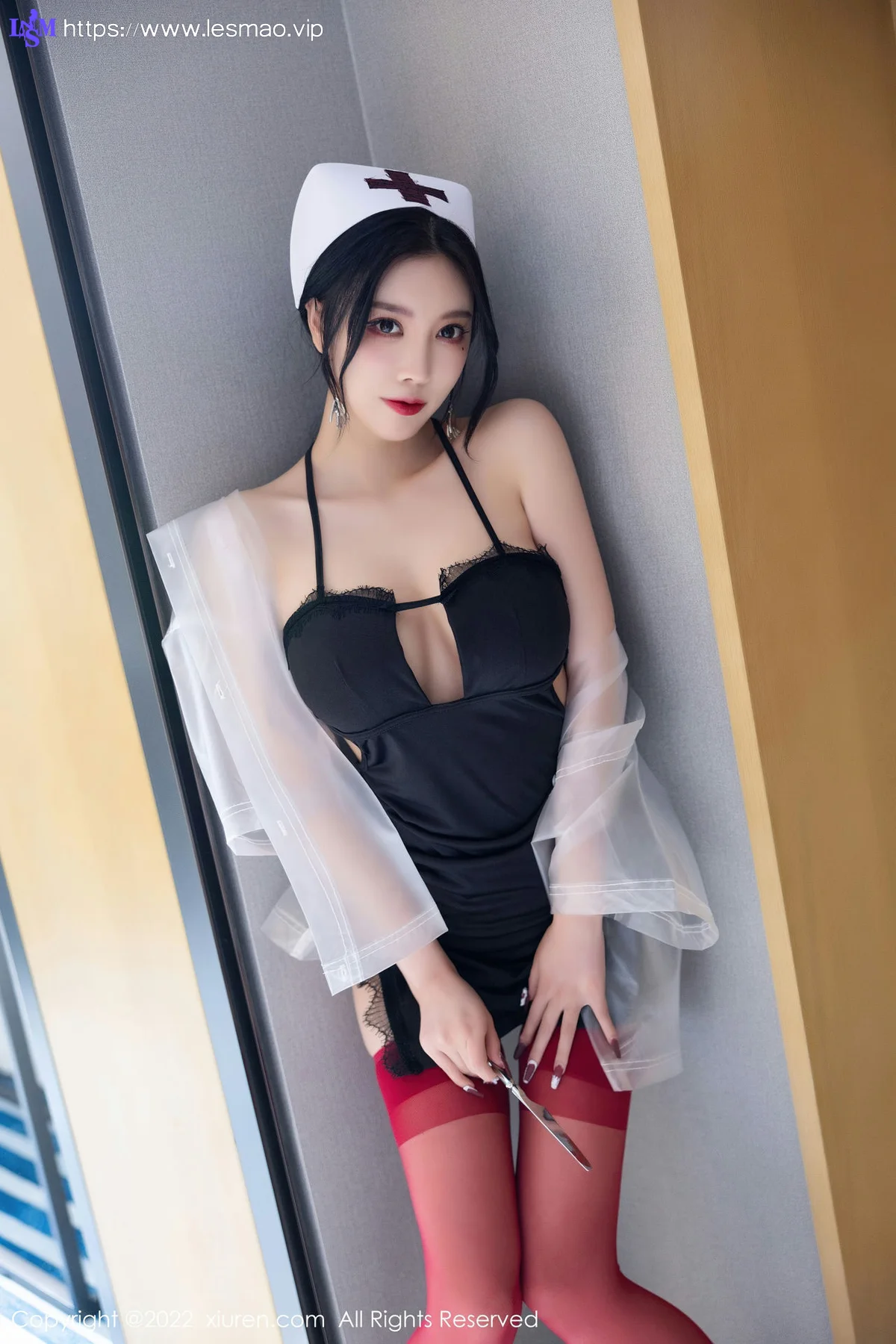 XiuRen 秀人 No.5751 杨晨晨万圣节主题拍摄私房写真 - 40