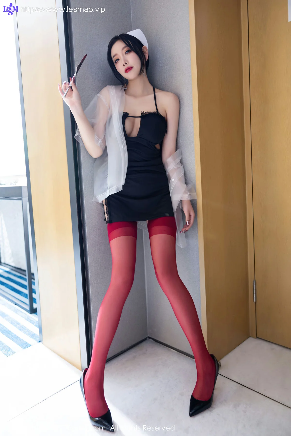 XiuRen 秀人 No.5751 杨晨晨万圣节主题拍摄私房写真 - 42