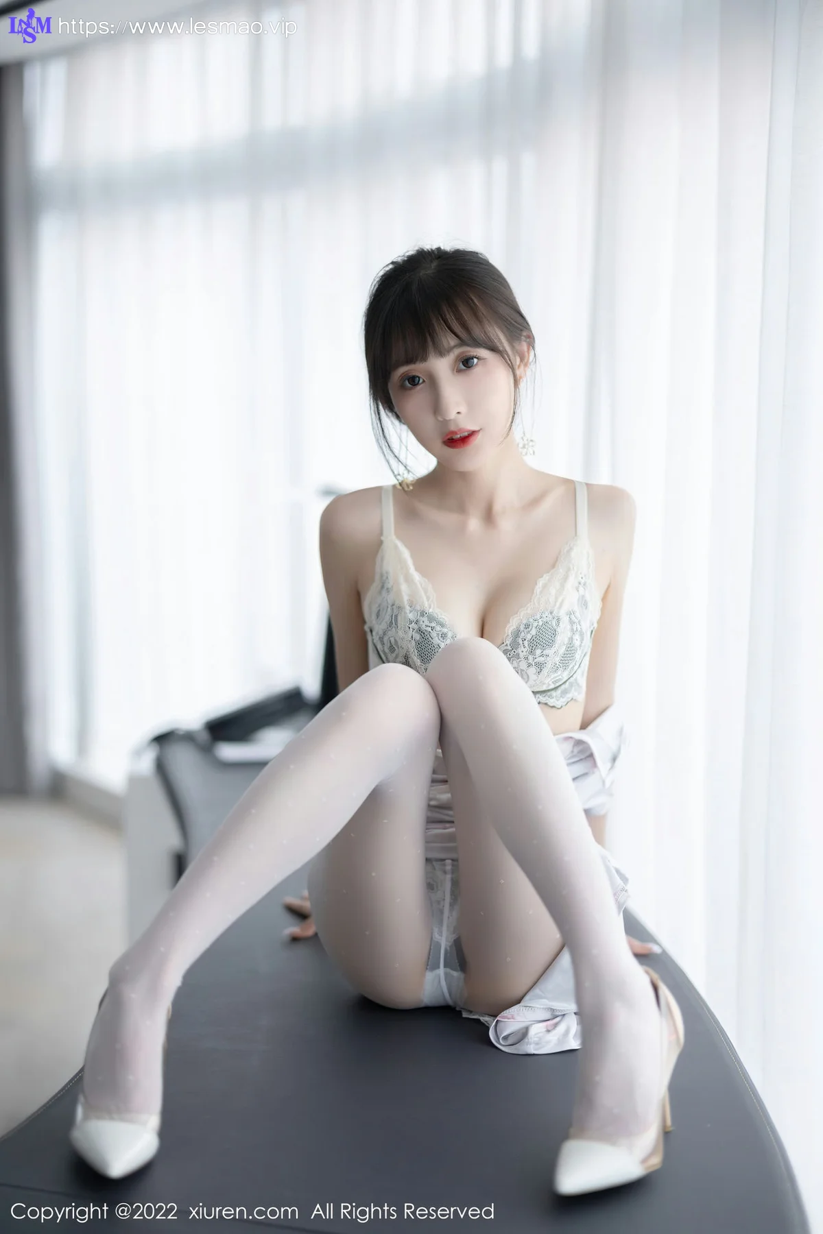 XiuRen 秀人 No.5757 林星阑 花纹图案旗袍性感写真 - 46