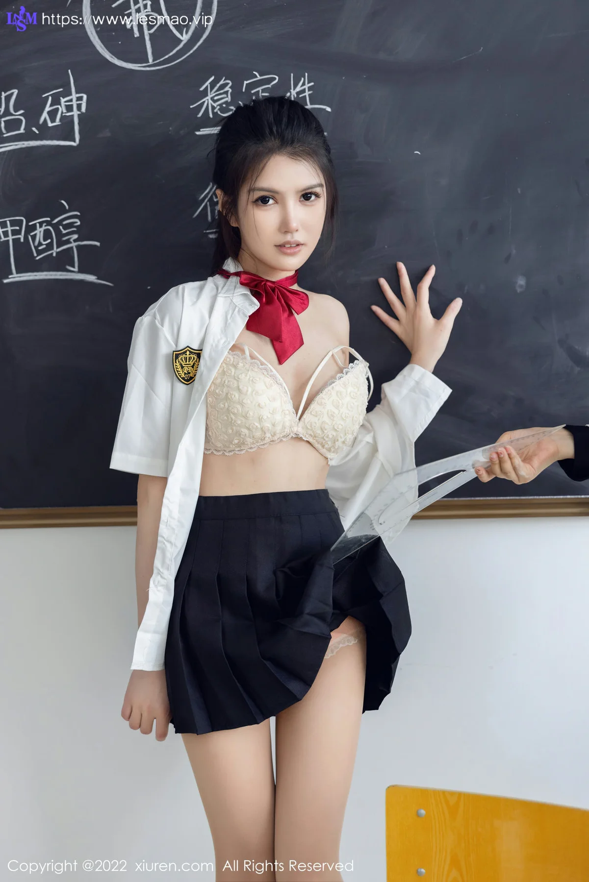 XiuRen 秀人 No.5762 媛媛酱belle教室场景拍摄性感写真3 - 35