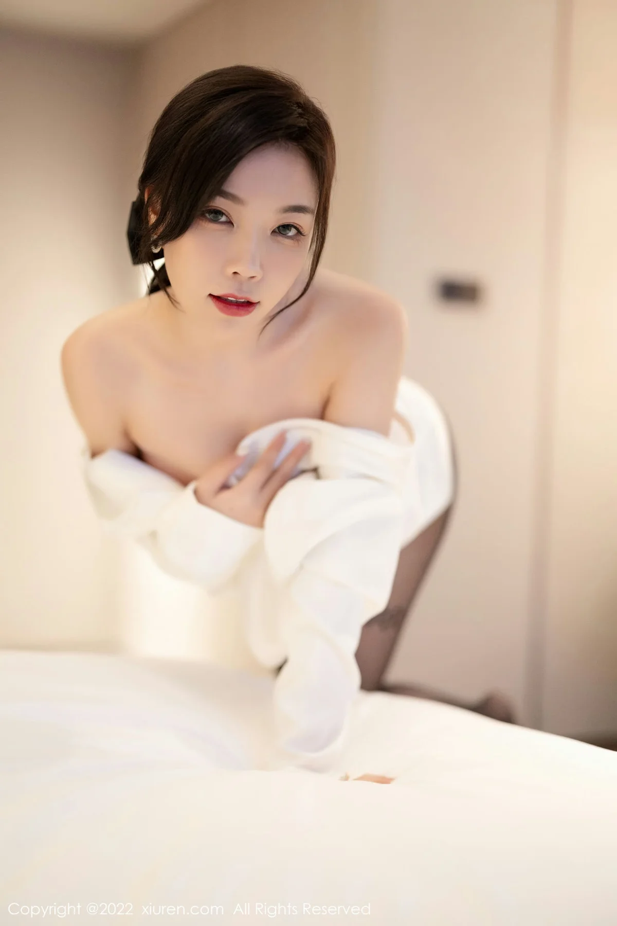 XiuRen 秀人 No.5770 徐莉芝Booty 浅色情趣蕾丝内衣性感写真1 - 43