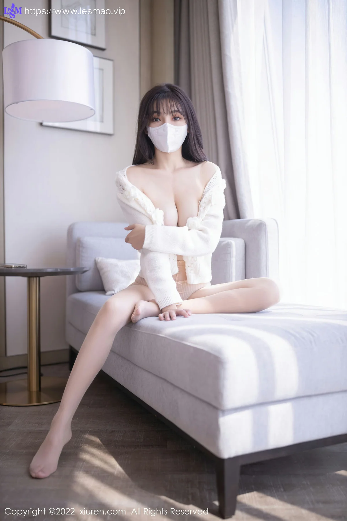 XiuRen 秀人 No.5771 陆萱萱 浅色短裙性感私房111 - 40