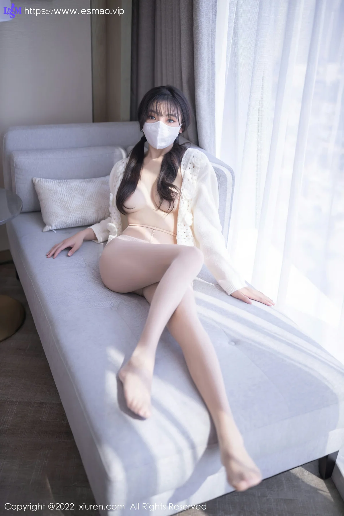 XiuRen 秀人 No.5771 陆萱萱 浅色短裙性感私房111 - 50