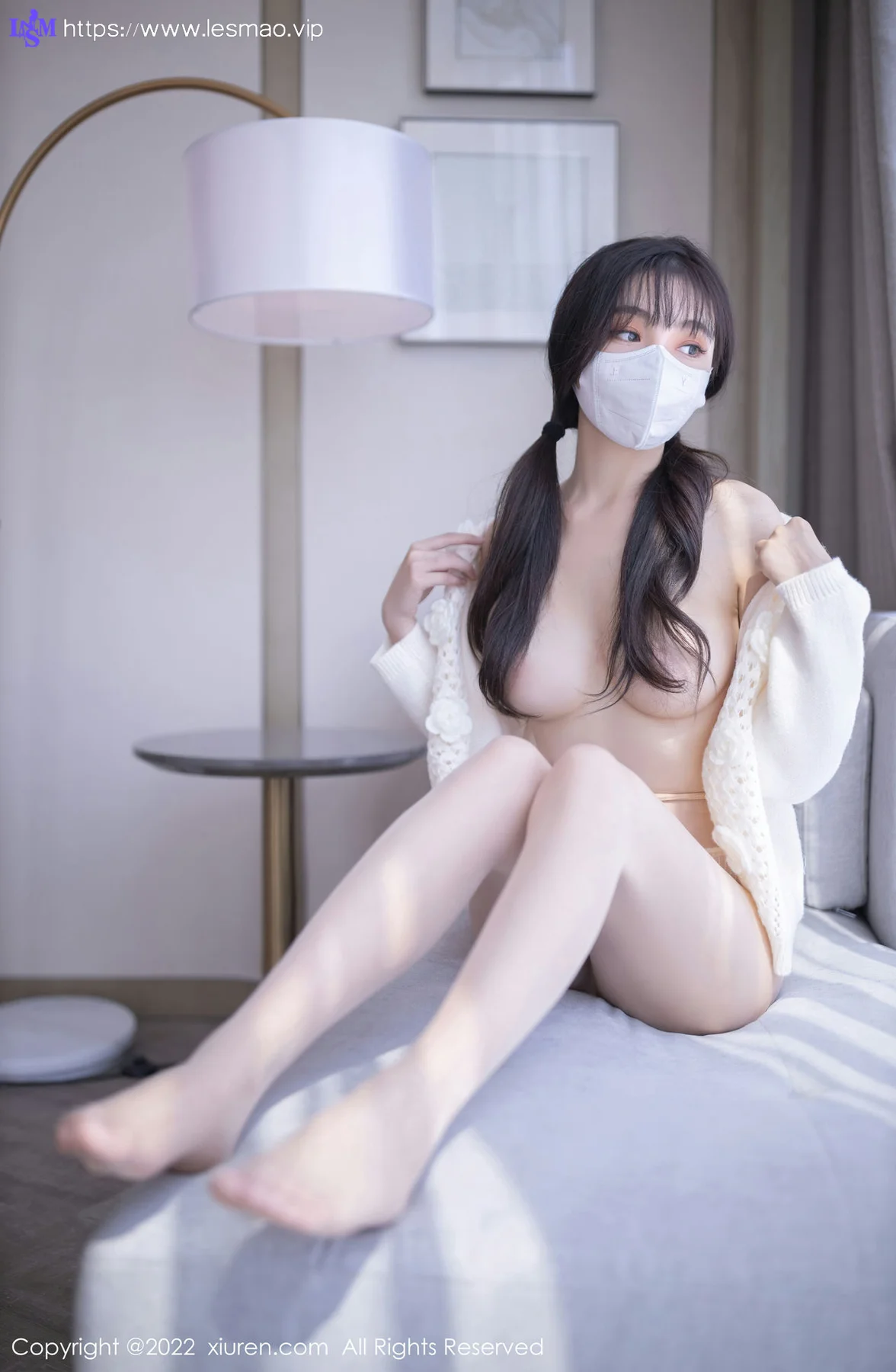 XiuRen 秀人 No.5771 陆萱萱 浅色短裙性感私房111 - 51