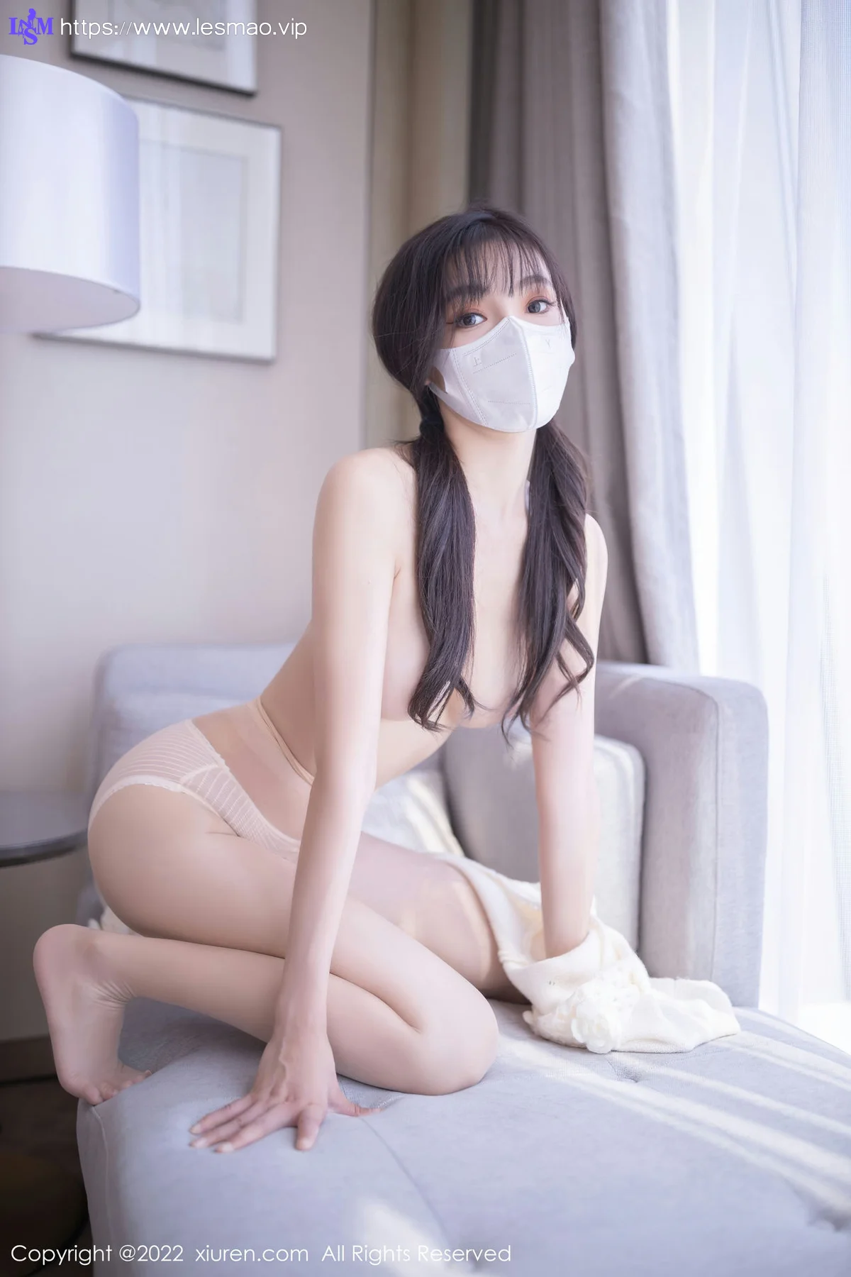 XiuRen 秀人 No.5771 陆萱萱 浅色短裙性感私房111 - 67