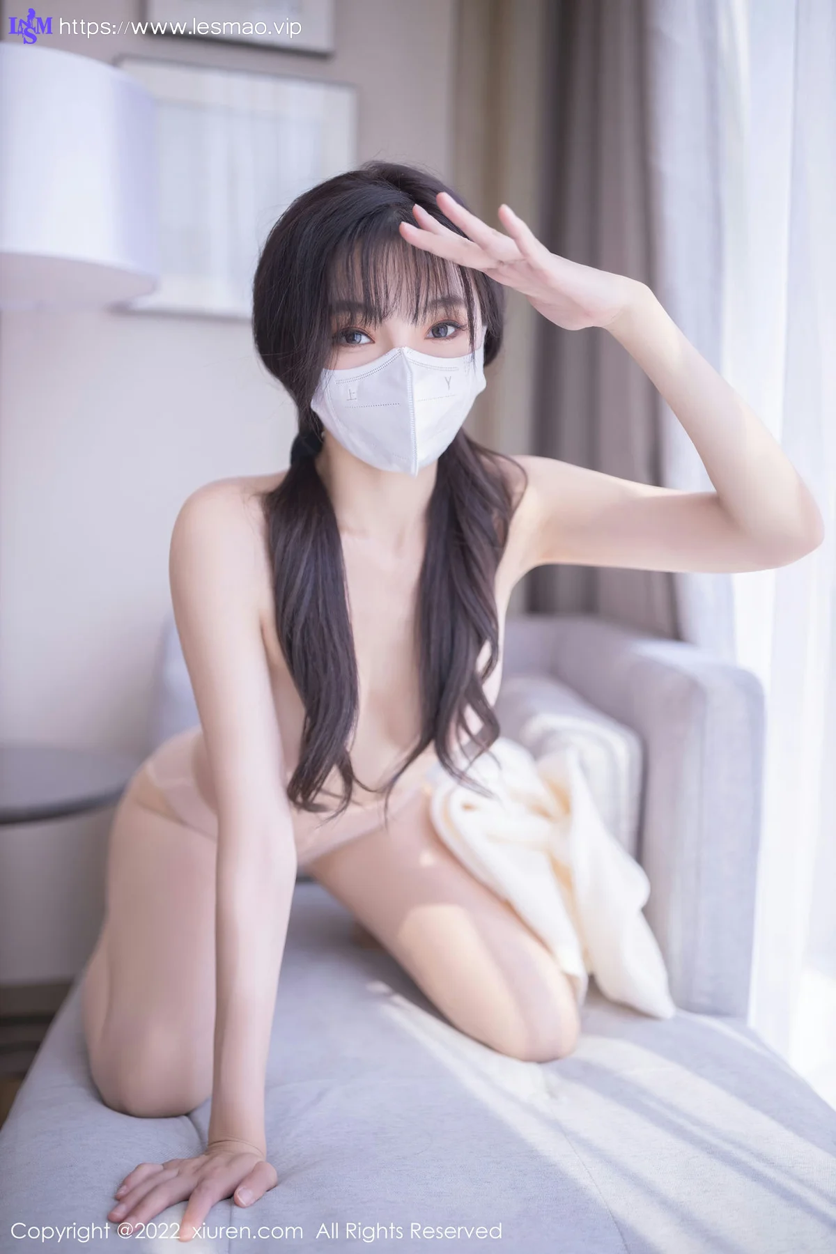 XiuRen 秀人 No.5771 陆萱萱 浅色短裙性感私房111 - 68