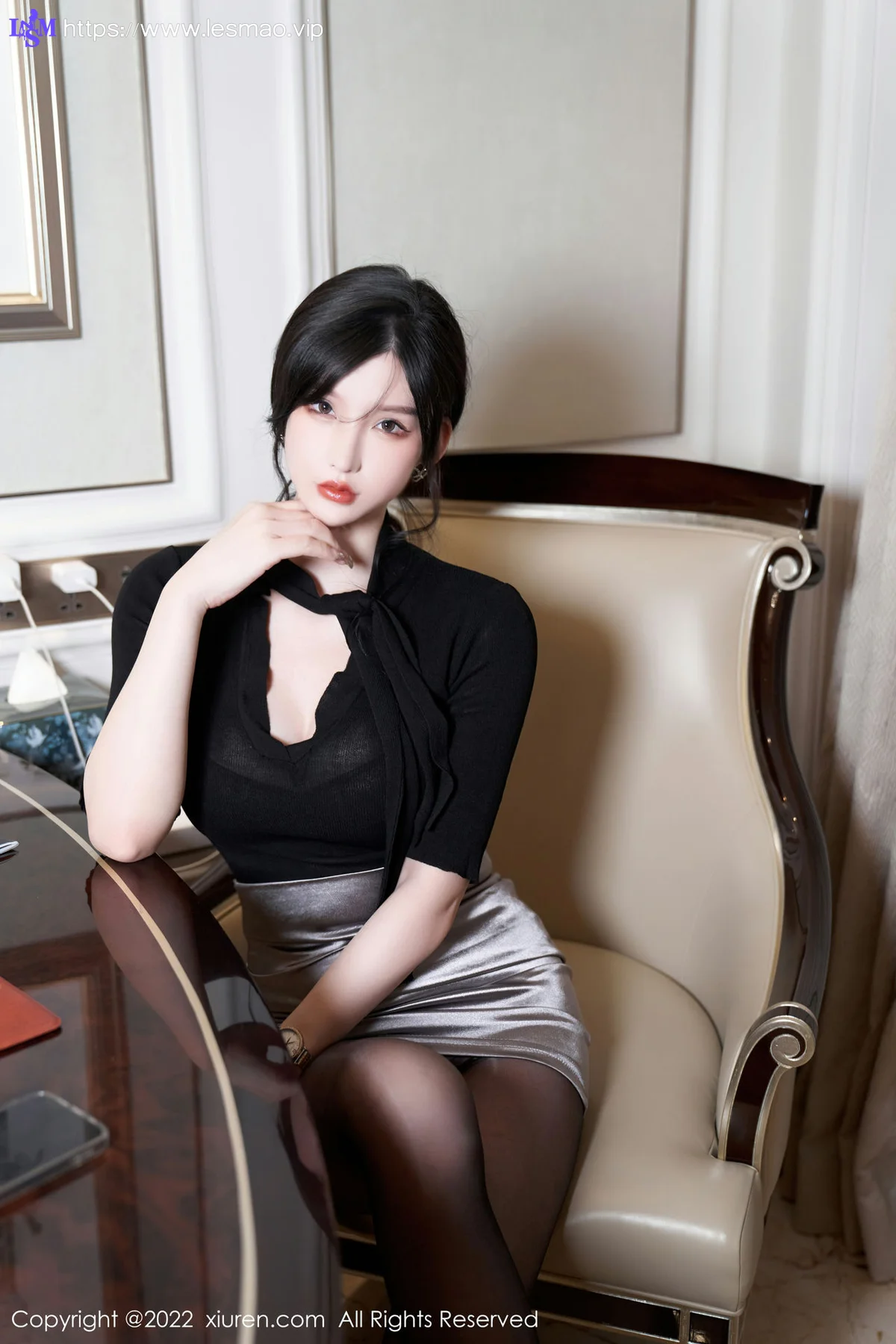 XiuRen 秀人 No.5777 周于希Sally 轻透内衣魅惑黑丝成都-珠海心愿旅拍111 - 24