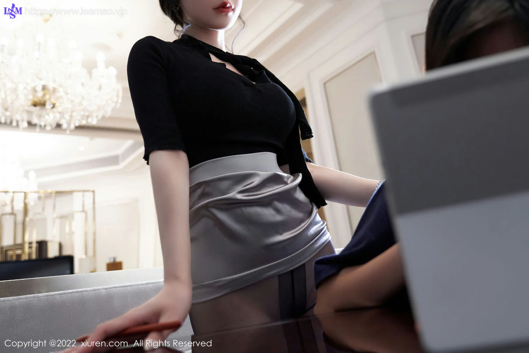 XiuRen 秀人 No.5777 周于希Sally 轻透内衣魅惑黑丝成都-珠海心愿旅拍111 - 55