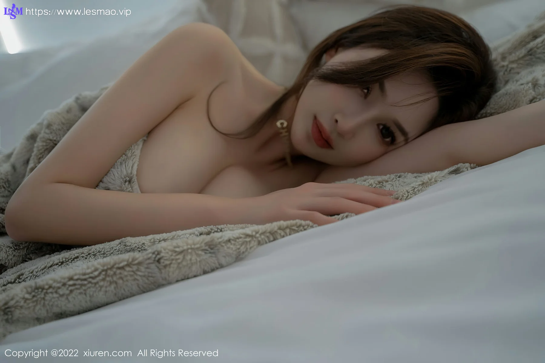 XiuRen 秀人 No.5787 奶瓶土肥圆矮挫丑黑穷 米色长筒袜性感私房33 - 77