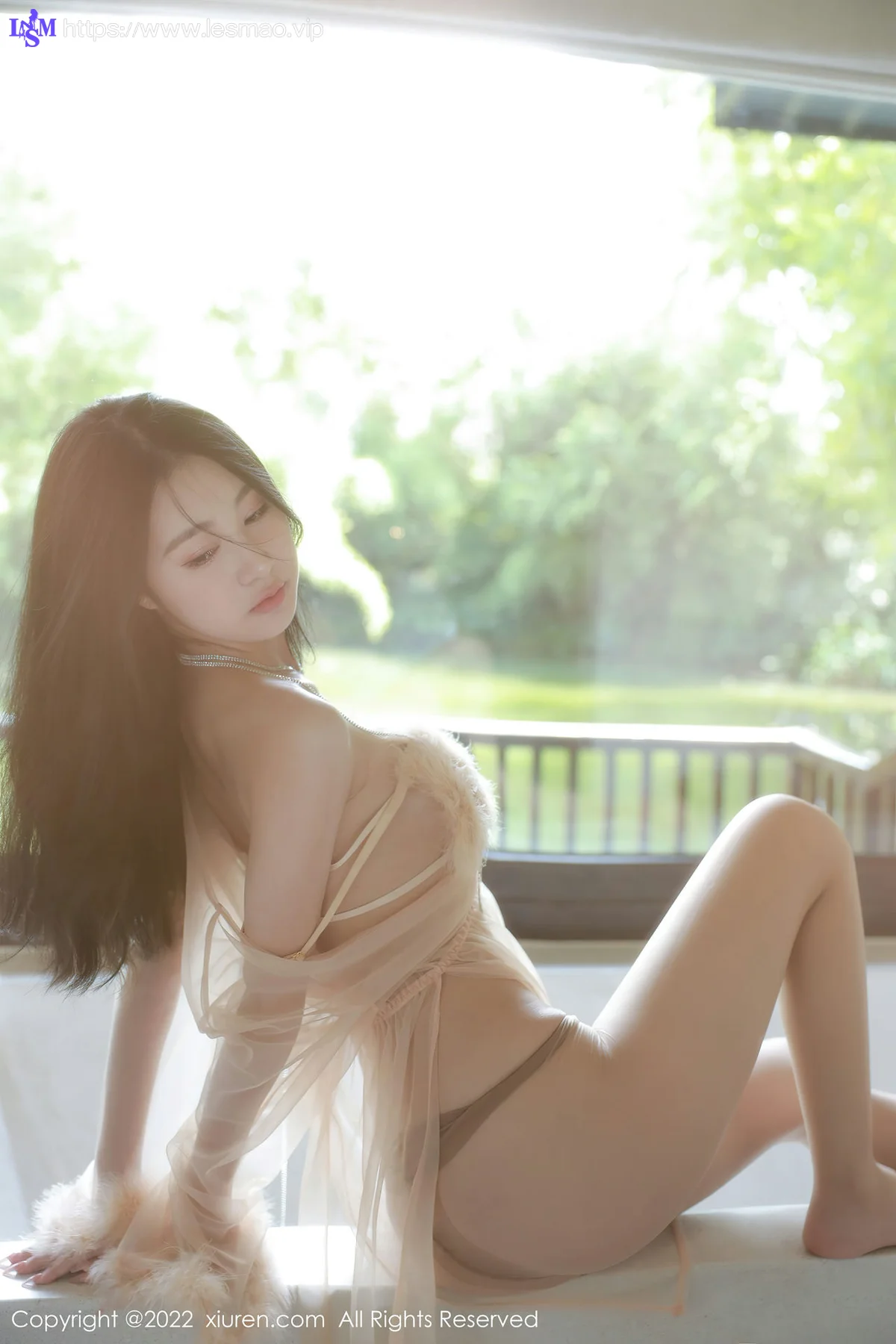 XiuRen 秀人 No.5796 谢晚晚 薄纱轻透情趣性感写真 - 12