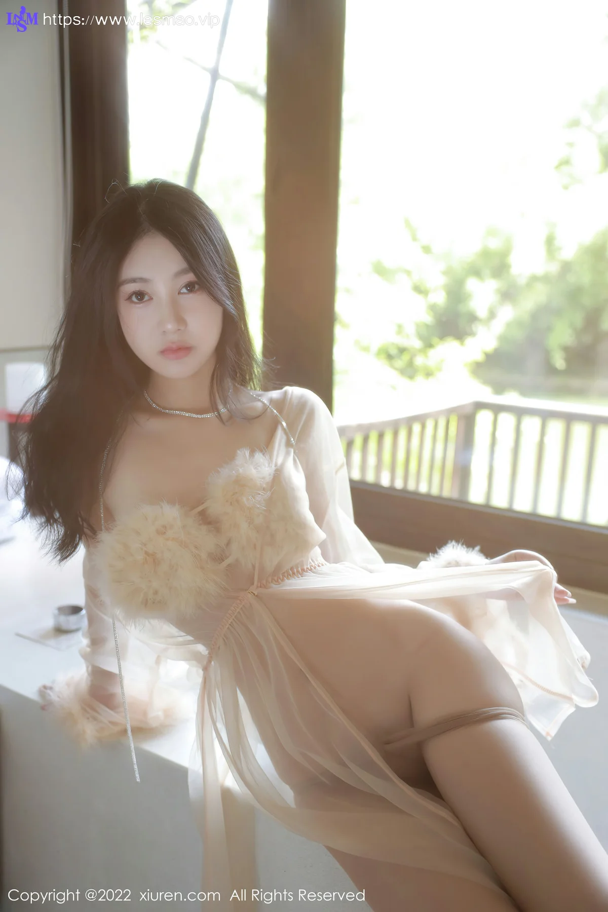 XiuRen 秀人 No.5796 谢晚晚 薄纱轻透情趣性感写真 - 15